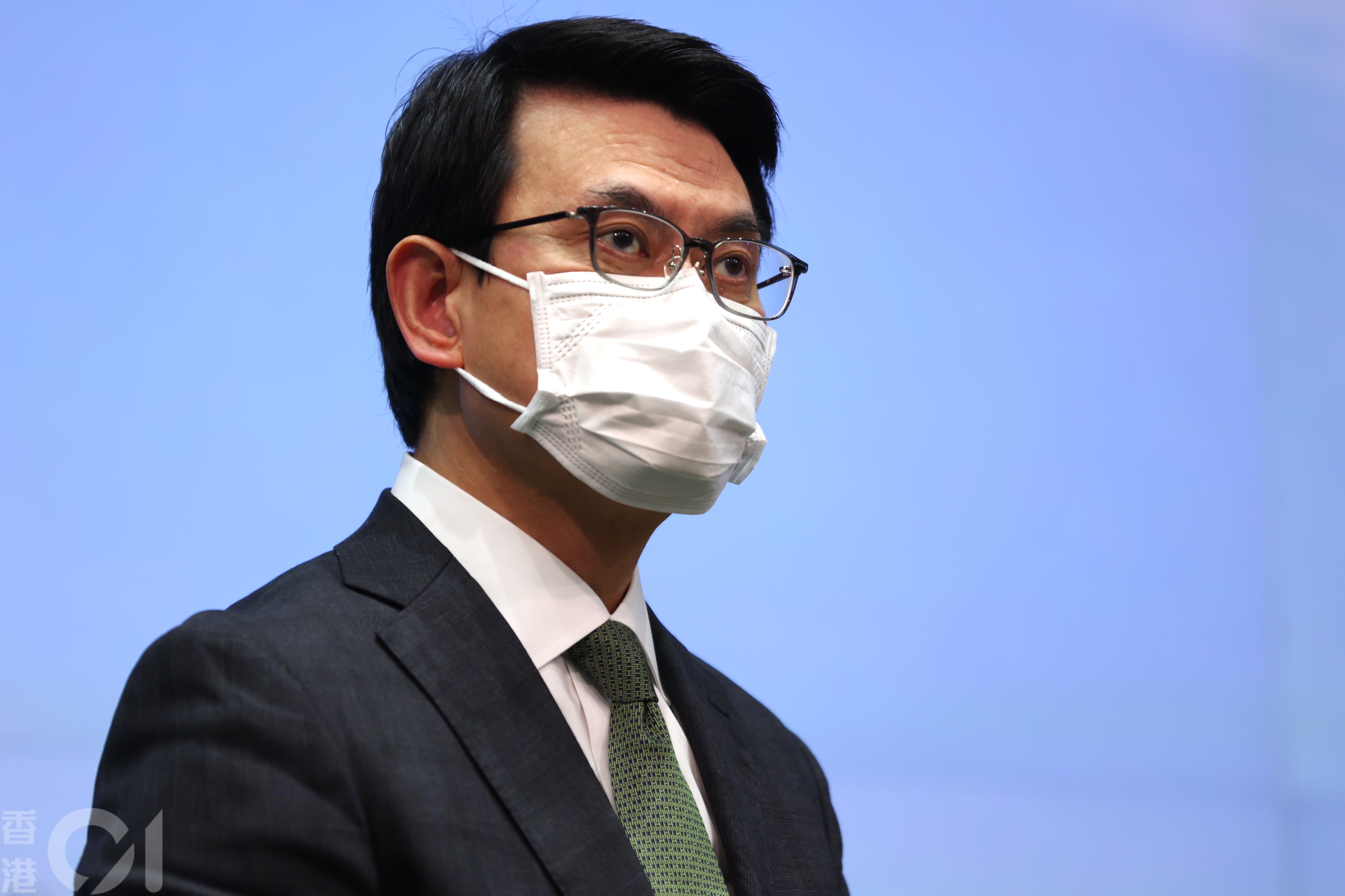 邱騰華指，正與疫情稍好的國家商討旅遊氣泡，包括澳洲、新西蘭、日本、韓國等合作。(羅君豪攝)