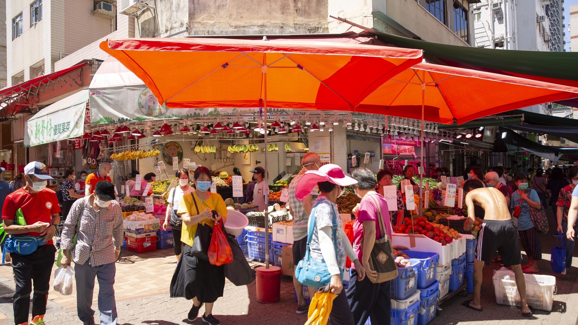 街市生意旺場 舖位租值卻倒插一成 分析:料未來數年現蝕讓潮 街市生意旺場 舖位租值卻倒插一成 分析:料未來數年現蝕讓潮