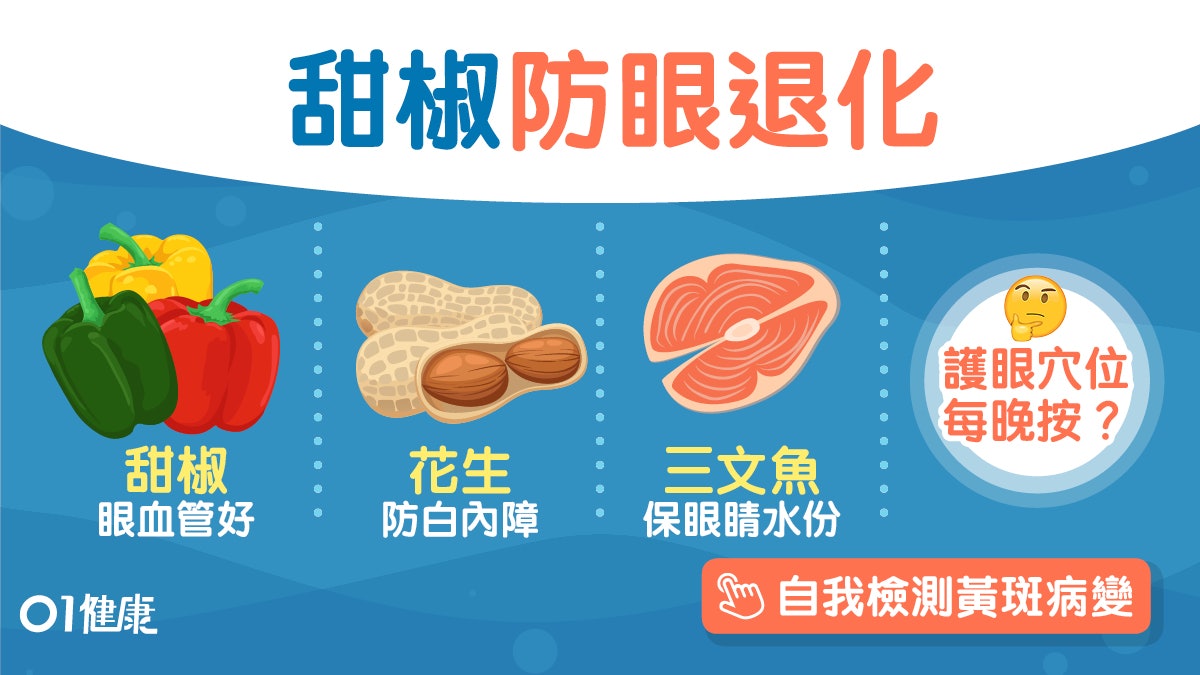 護眼|花生甜椒5款食物護眼防白內障 防眼退化牛豬有更好替代品? 護眼|花生甜椒5款食物護眼防白內障 防眼退化牛豬有更好替代品?