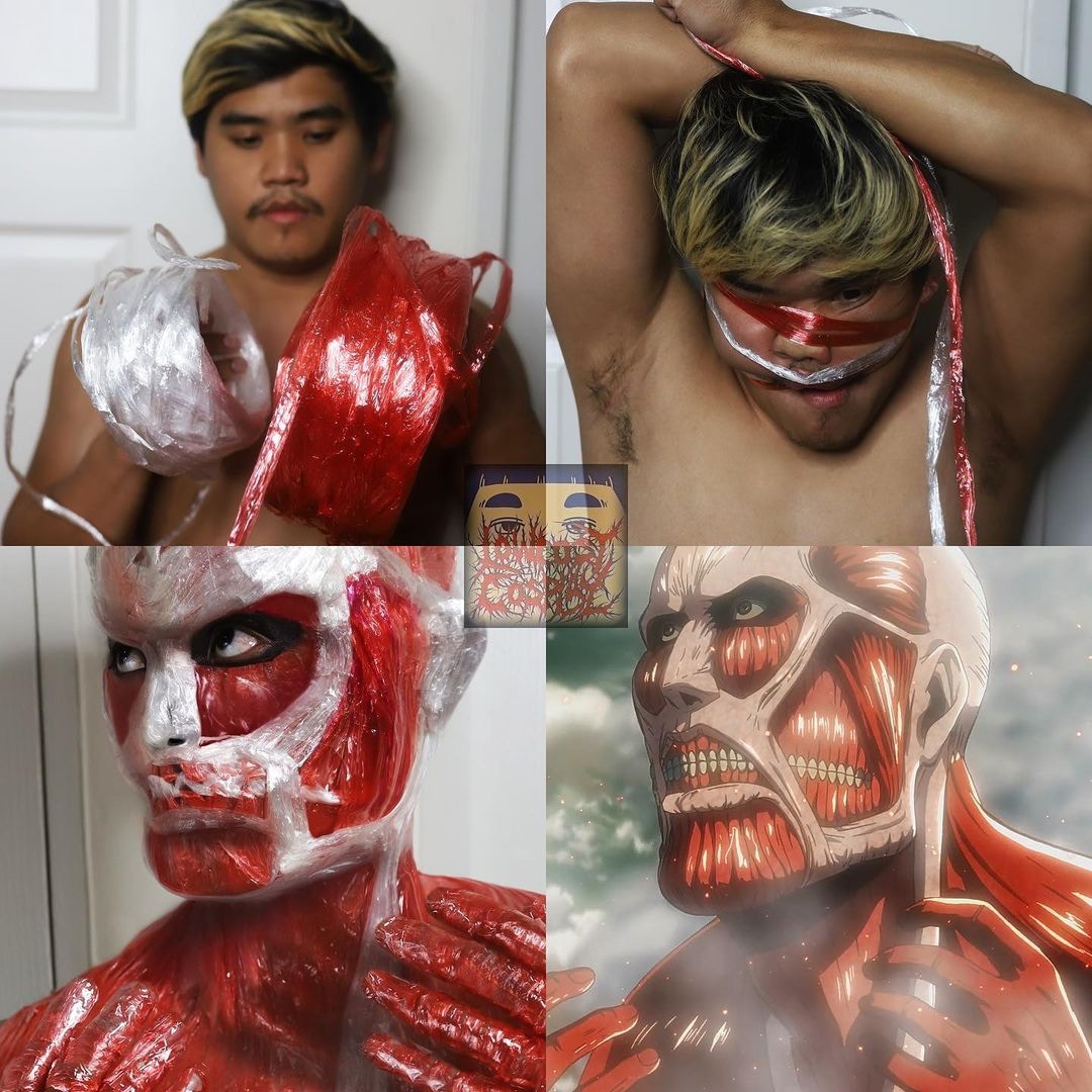 「Lowcostcosplay」低成本神還原《進擊的巨人》（IG@lowcostcosplayth）