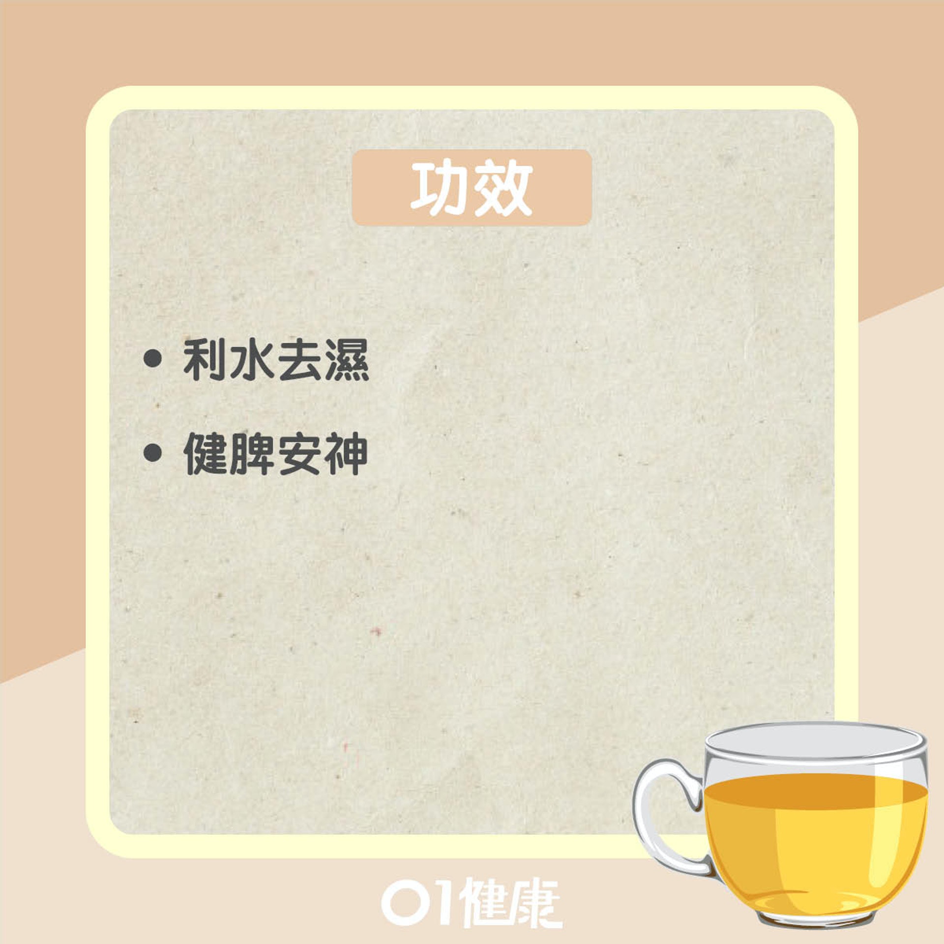 茯苓茶知多啲(01製圖) 茯苓茶知多啲(01製圖)