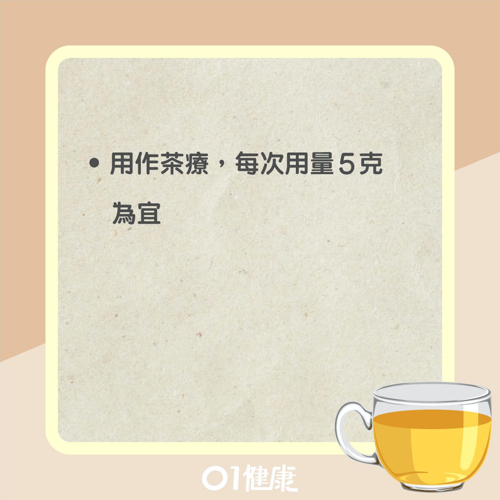 飲用茯苓茶注意事項（01製圖）