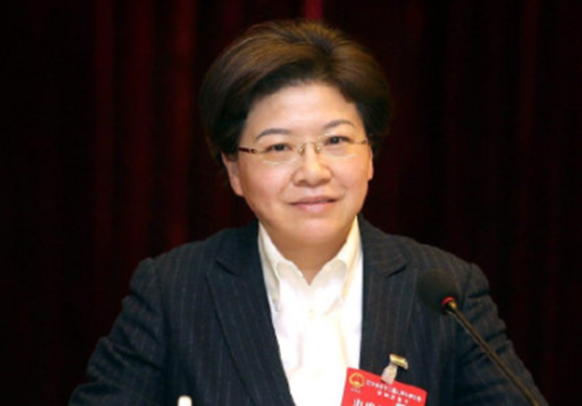 韓立明是南京歷史上首位女市長。(微博) 韓立明是南京歷史上首位女市長。(微博)