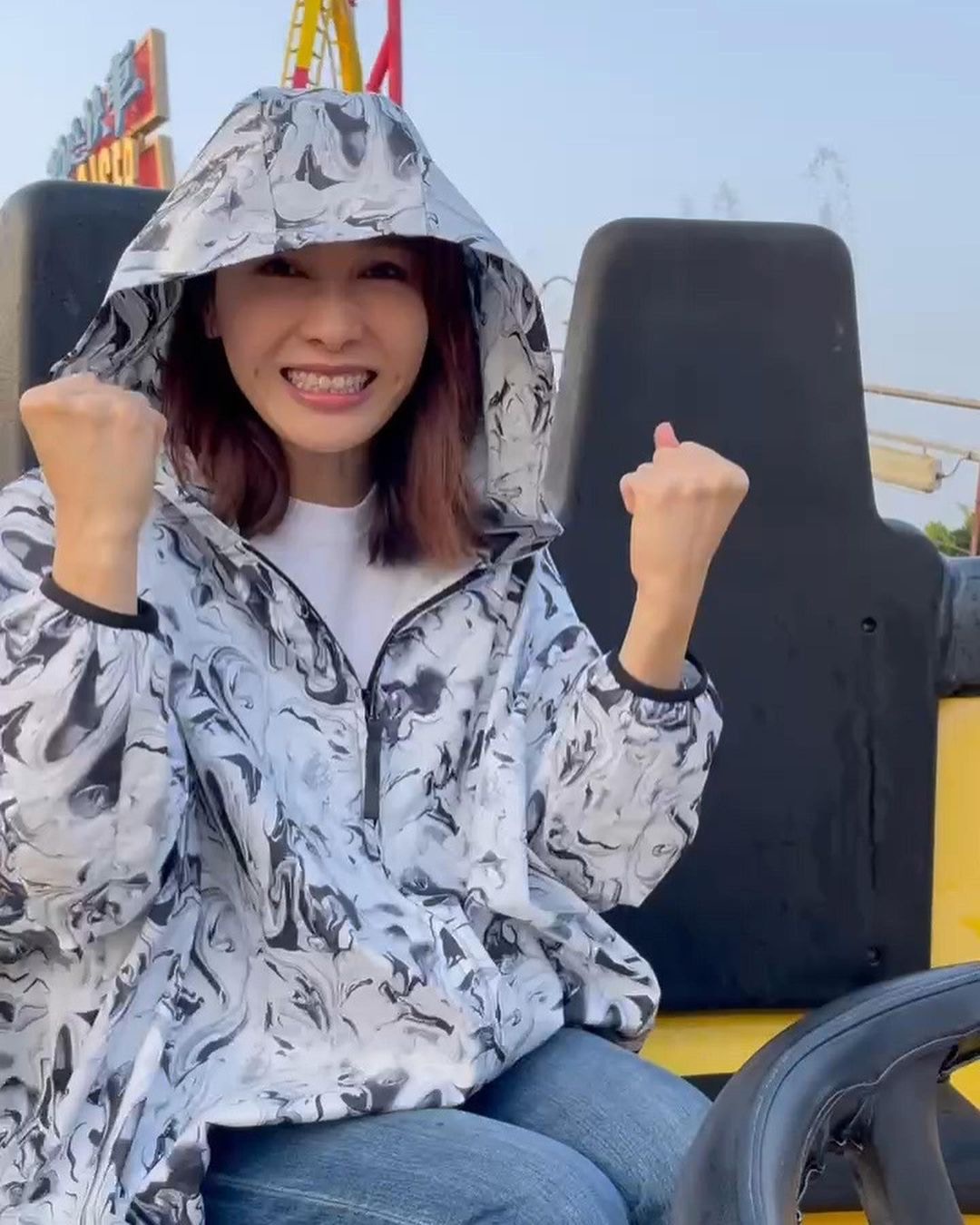 黎姿好鍾意玩過山車！（Instagram：@gigilai_official）