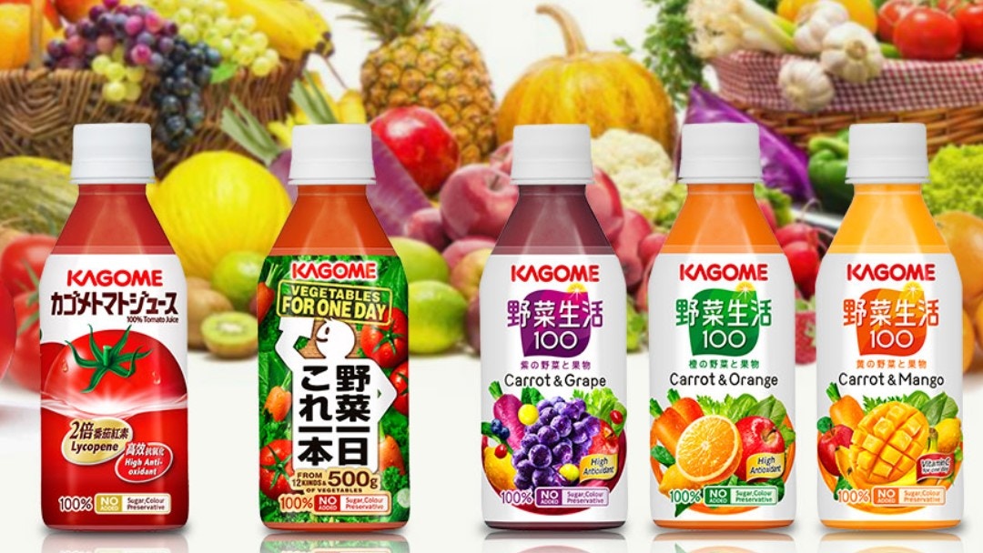 日本蔬果汁野菜生活100製造商Kagome考慮人權因素停用新疆番茄