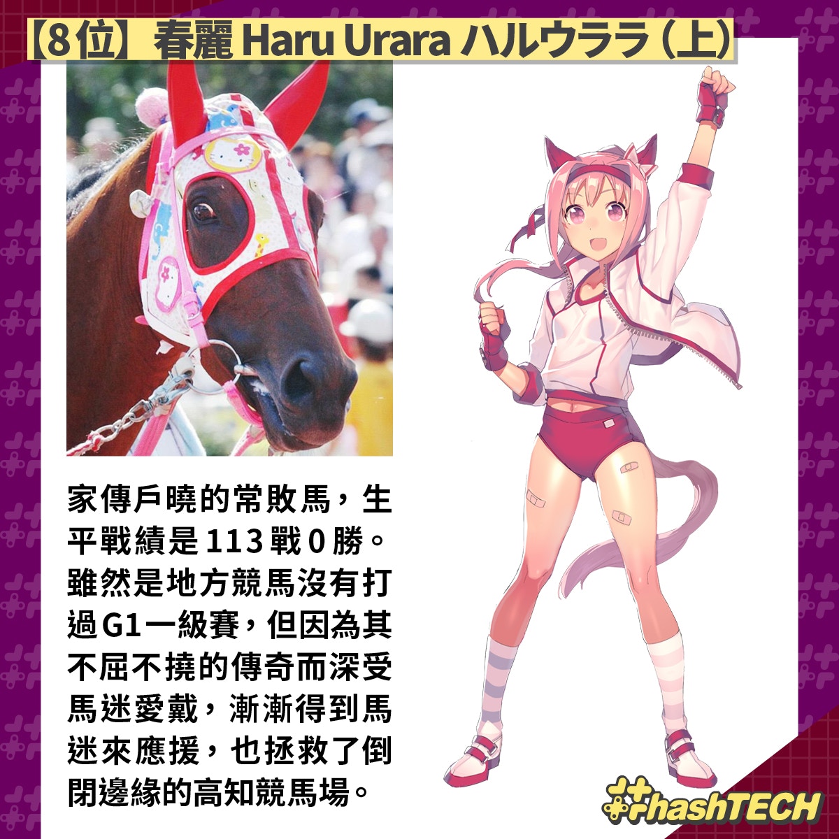 馬娘故事 日本馬迷票選最深刻真實名馬top 8 東海帝王只排第二 香港01 遊戲動漫