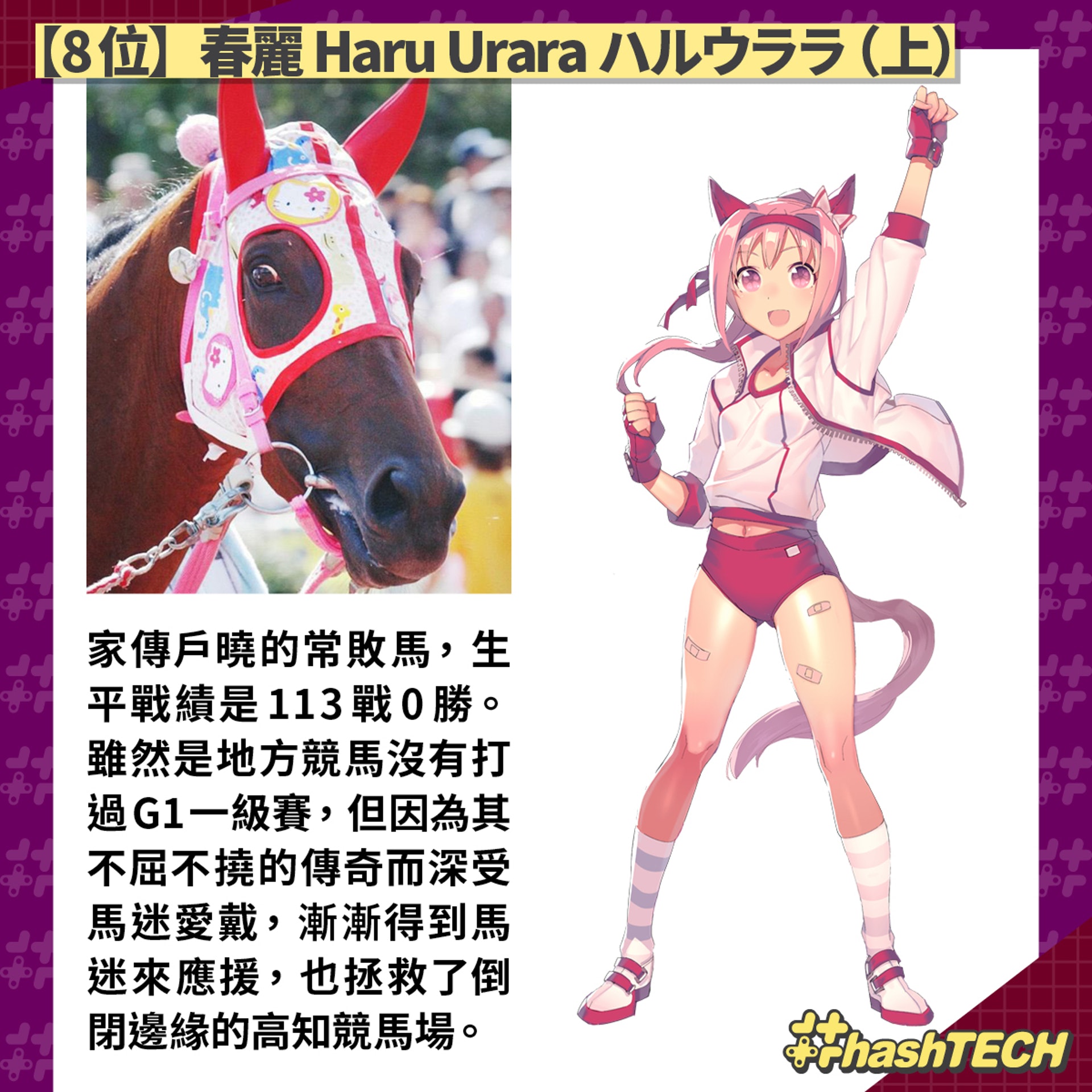 馬娘故事 日本馬迷票選最深刻真實名馬top 8 東海帝王只排第二 香港01 遊戲動漫