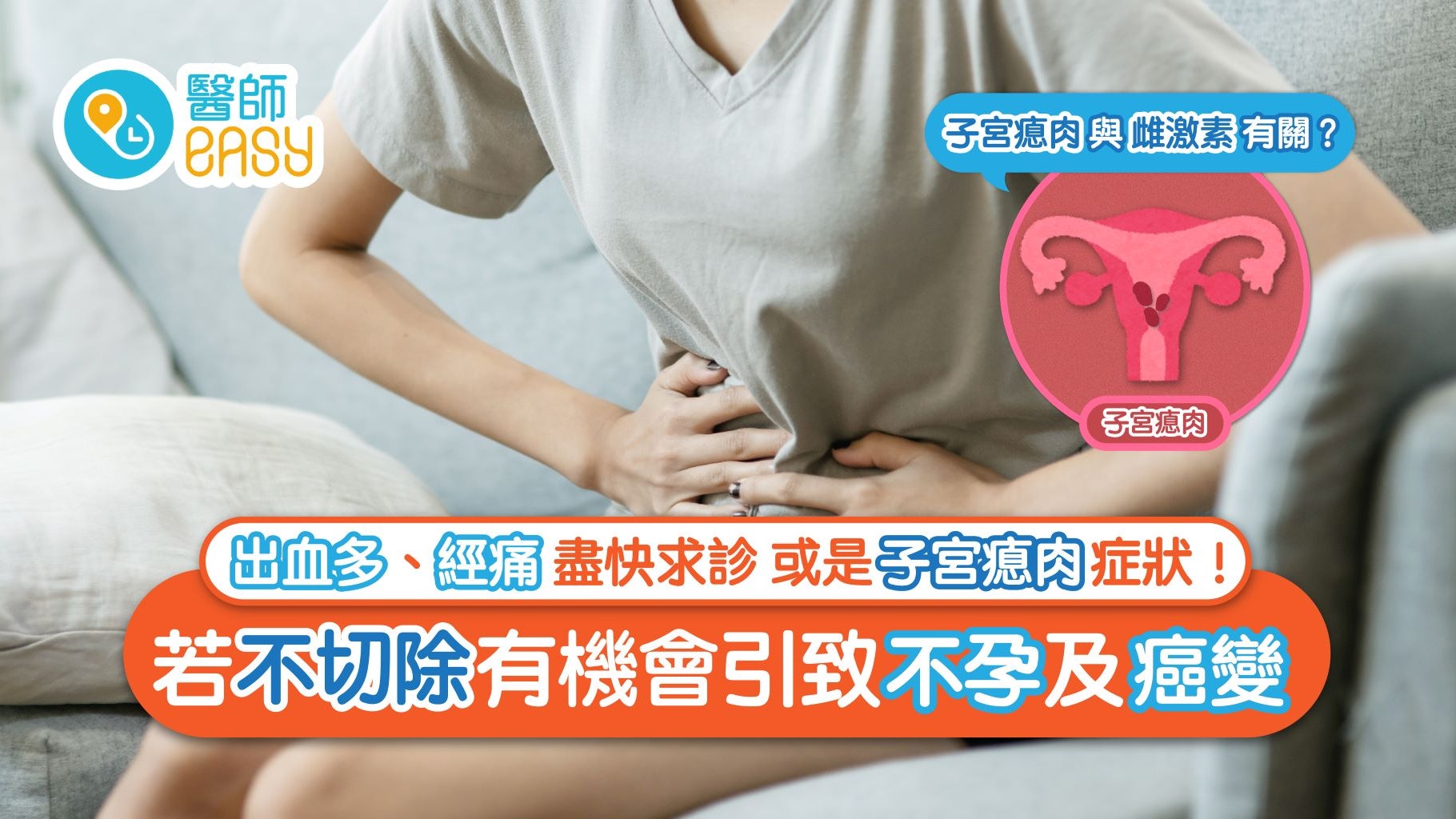 【女性疾病】醫生講解子宮瘜肉的常見問題 可影響經期及引致不孕 【女性疾病】醫生講解子宮瘜肉的常見問題 可影響經期及引致不孕