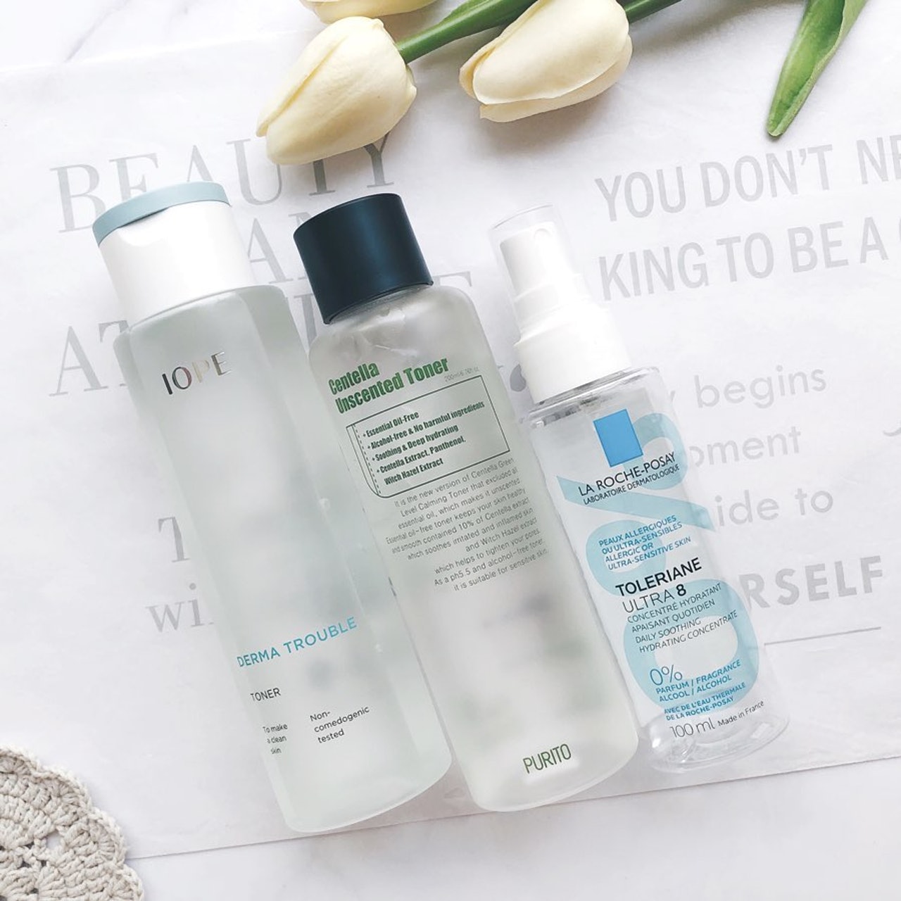 化妝水看似像水,但實際是人們護膚上不可或缺的好幫手。(doris_skincare@IG) 化妝水看似像水,但實際是人們護膚上不可或缺的好幫手。(doris_skincare@IG)