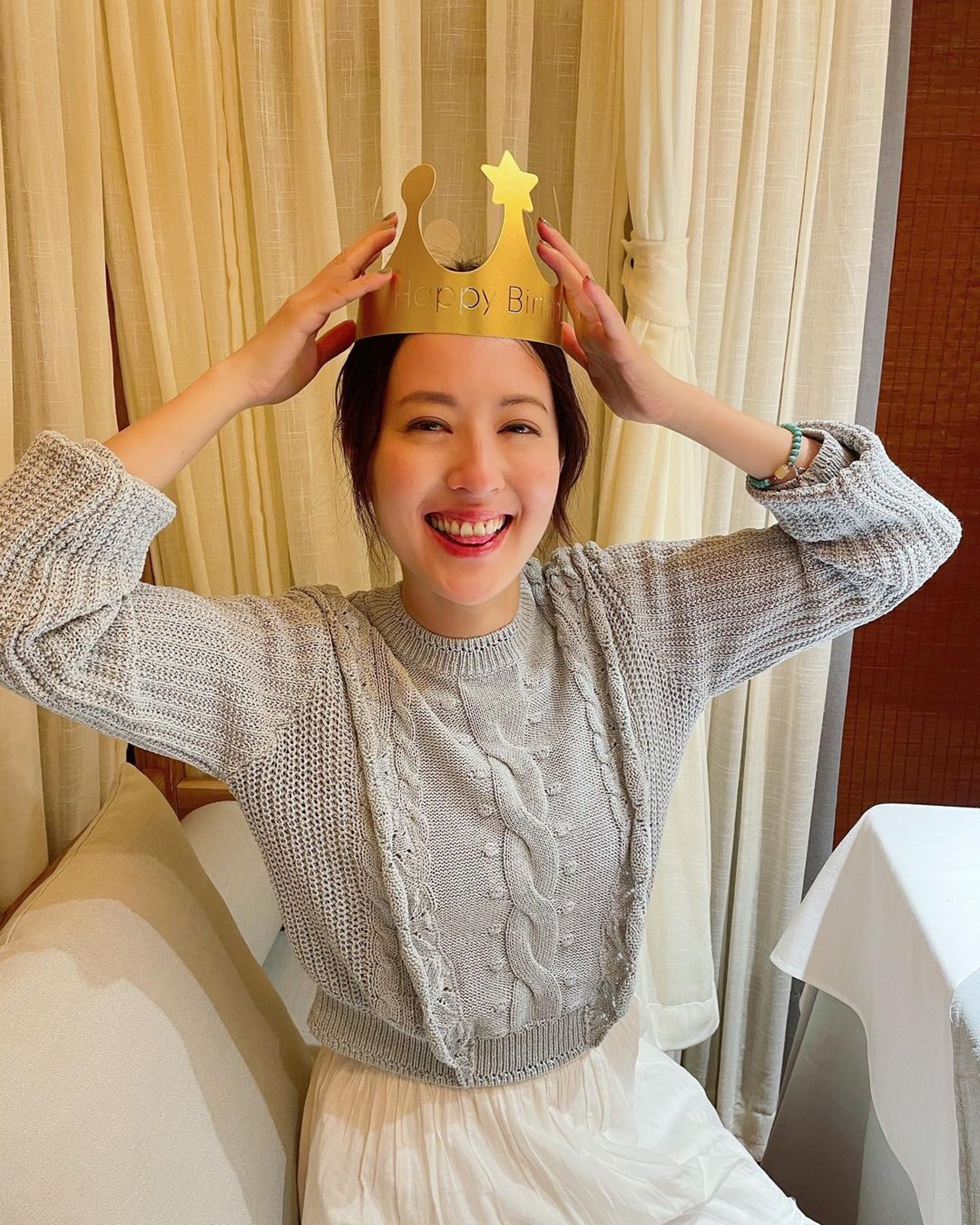 唐詩詠慶祝40歲生日。(Instagram:@natalietong) 唐詩詠慶祝40歲生日。(Instagram:@natalietong)