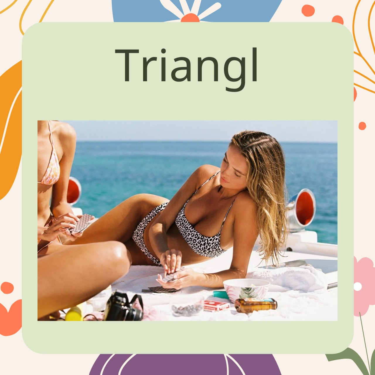 歐美藝人私藏的3個泳衣品牌(IG@Triangl;01製圖) 歐美藝人私藏的3個泳衣品牌(IG@Triangl;01製圖)
