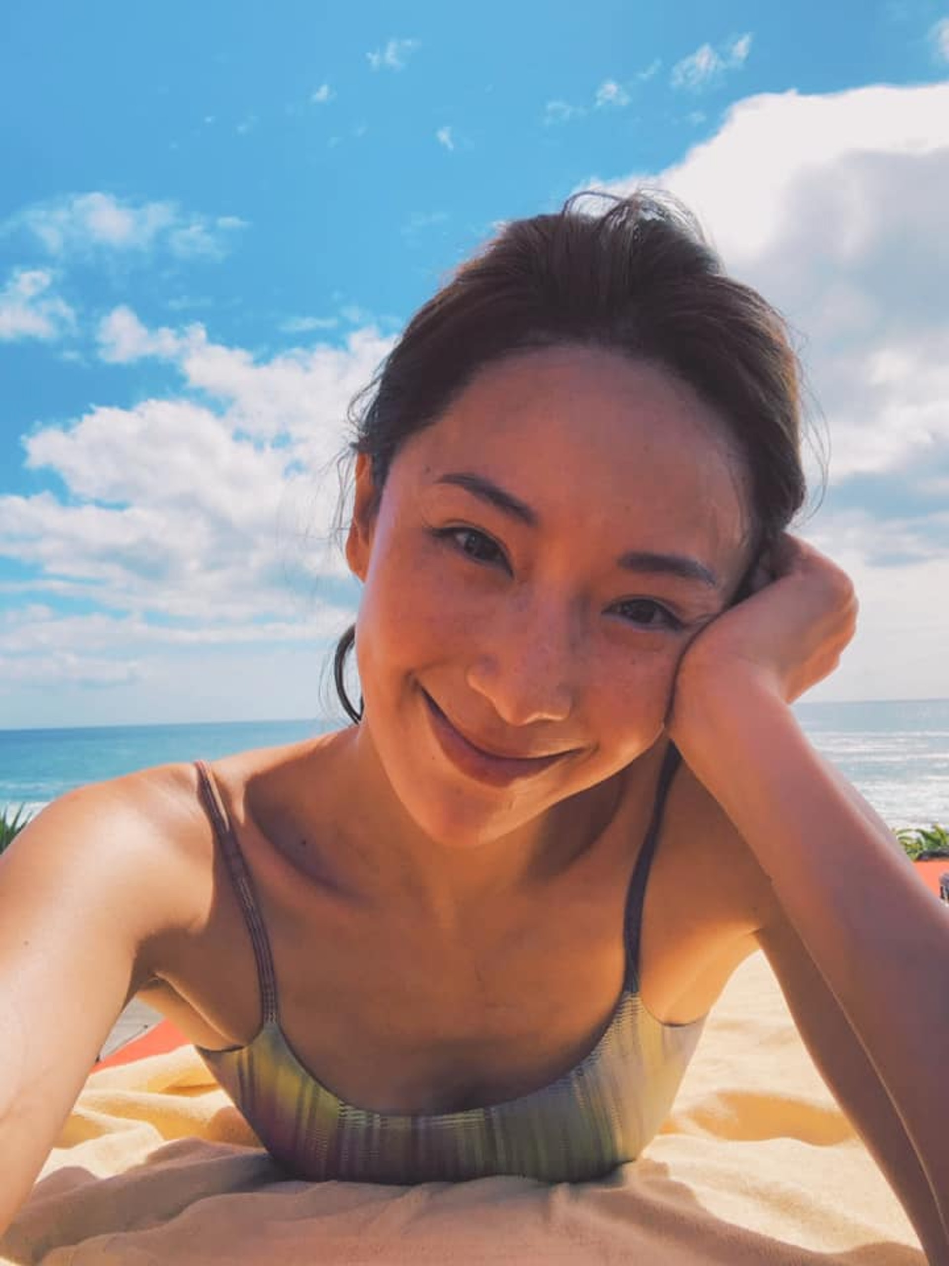 隋棠表示自己以滿面雀斑為榮。(Facebook:隋棠 Sonia Sui) 隋棠表示自己以滿面雀斑為榮。(Facebook:隋棠 Sonia Sui)