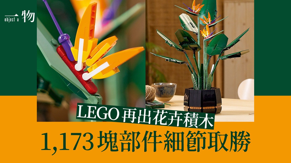 Lego 繼大熱花卉系列後天堂鳥植物積木勢成下一個必搶設計 Lego 繼大熱花卉系列後天堂鳥植物積木勢成下一個必搶設計