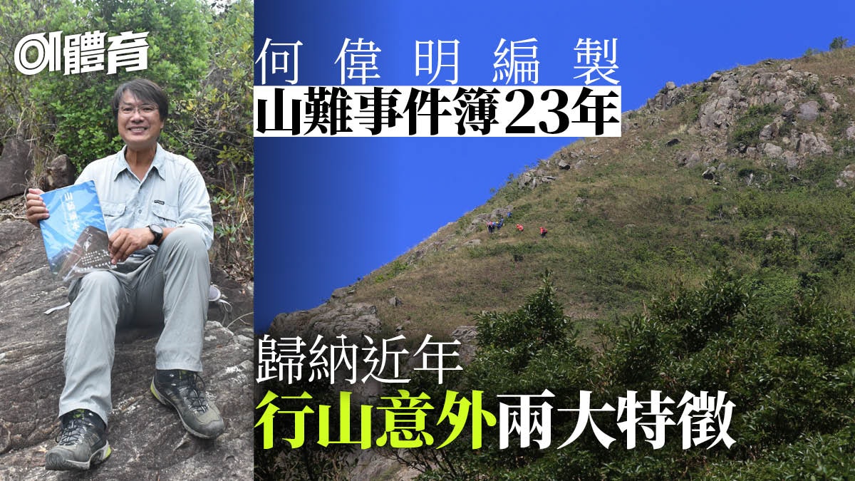 行山意外 山藝教練記錄香港山難23年公開資料庫盼山友以古為鑑 行山意外 山藝教練記錄香港山難23年公開資料庫盼山友以古為鑑