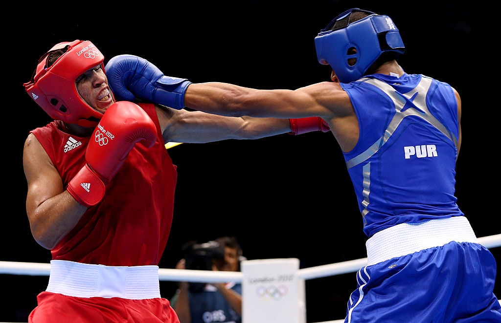 曾參加2012年倫敦奧運的波多黎各拳擊手Felix Verdejo Sanchez（右）。（圖片來自：Getty Images）
