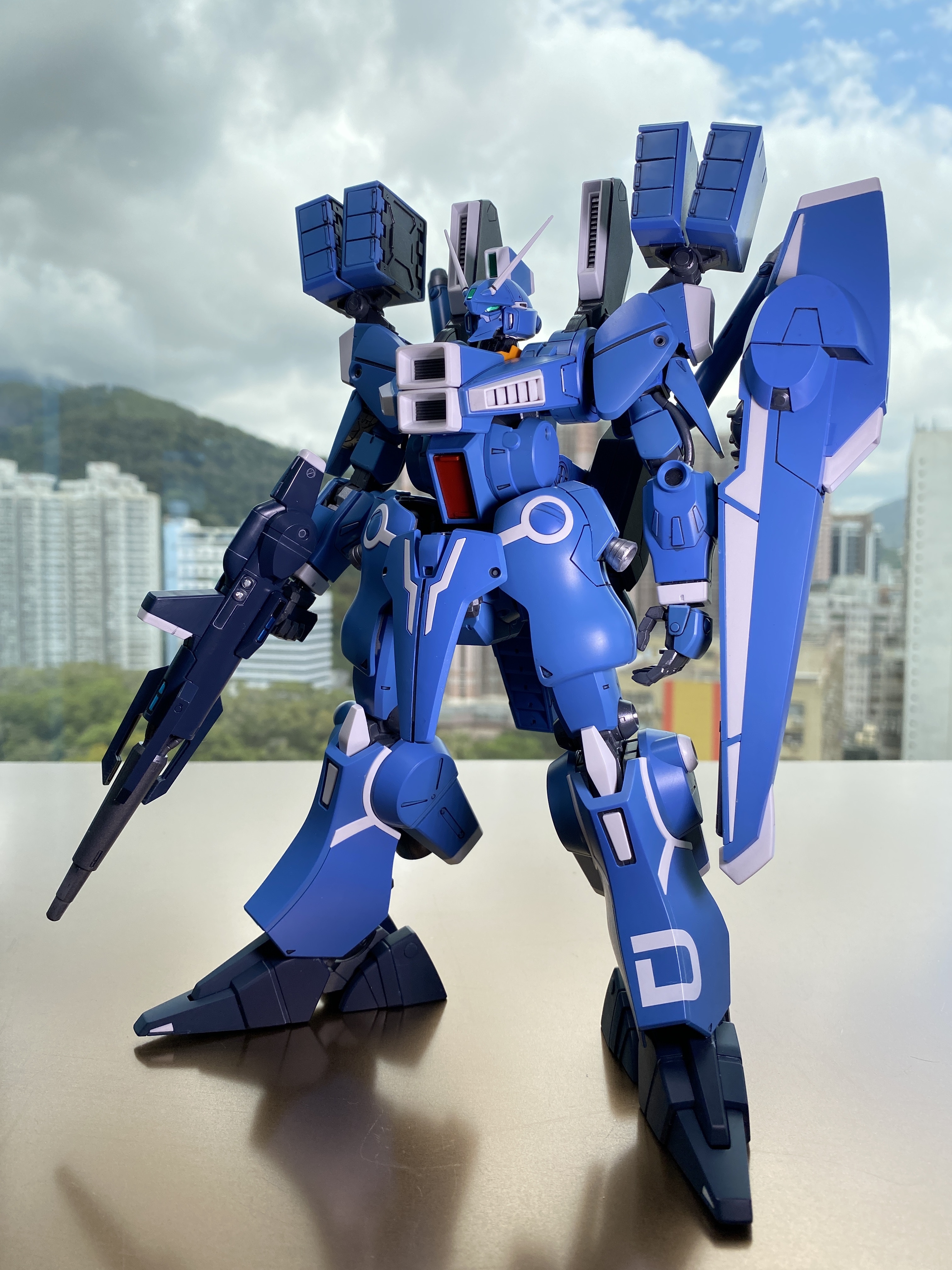 MG Gundam Mk-V高達模型開箱《聯邦先鋒戰》人氣敵機等足佢34年