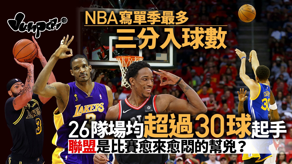 NBA︱得分多就好睇？　三分入球創新高反趕客　球迷懷念想當年