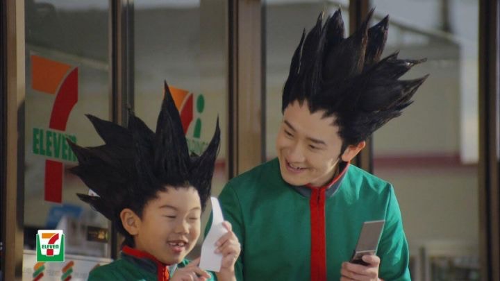 第10位全職獵人，真人化的話最想看還是蟻篇的小岡…（圖是7-11廣告）