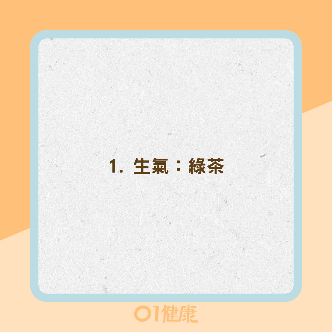 7種負面情緒用不同食物來緩解（01製圖）