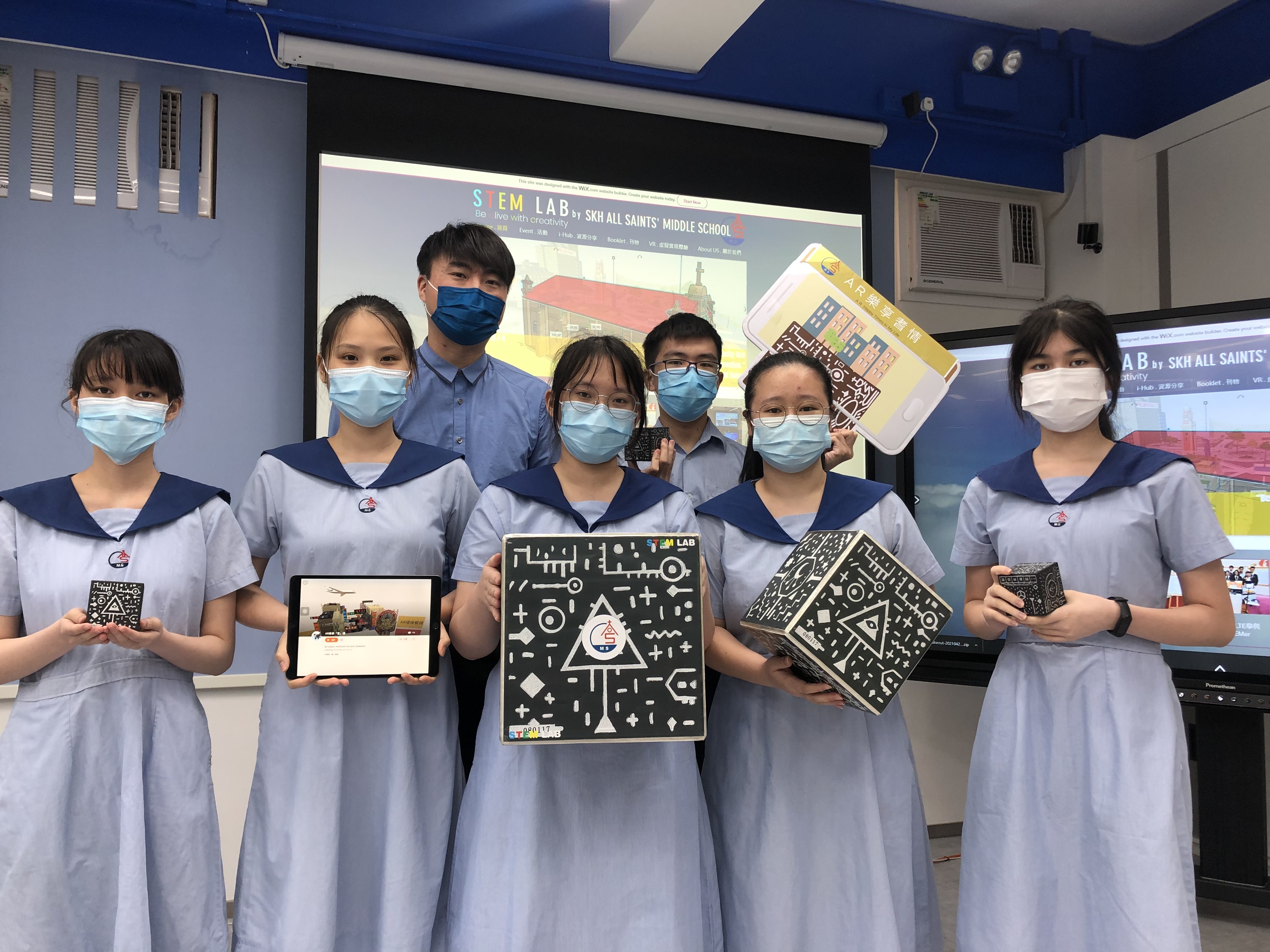 諸聖中學學生ar展現九龍城新舊街景獲民政局青睞擬社區廣泛應用