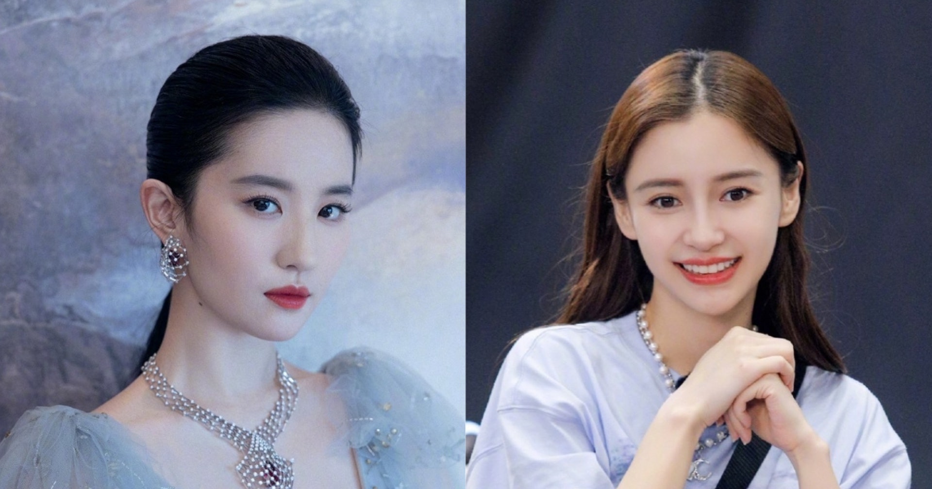 劉亦菲與Angelababy,你會揀邊個? 劉亦菲與Angelababy,你會揀邊個?