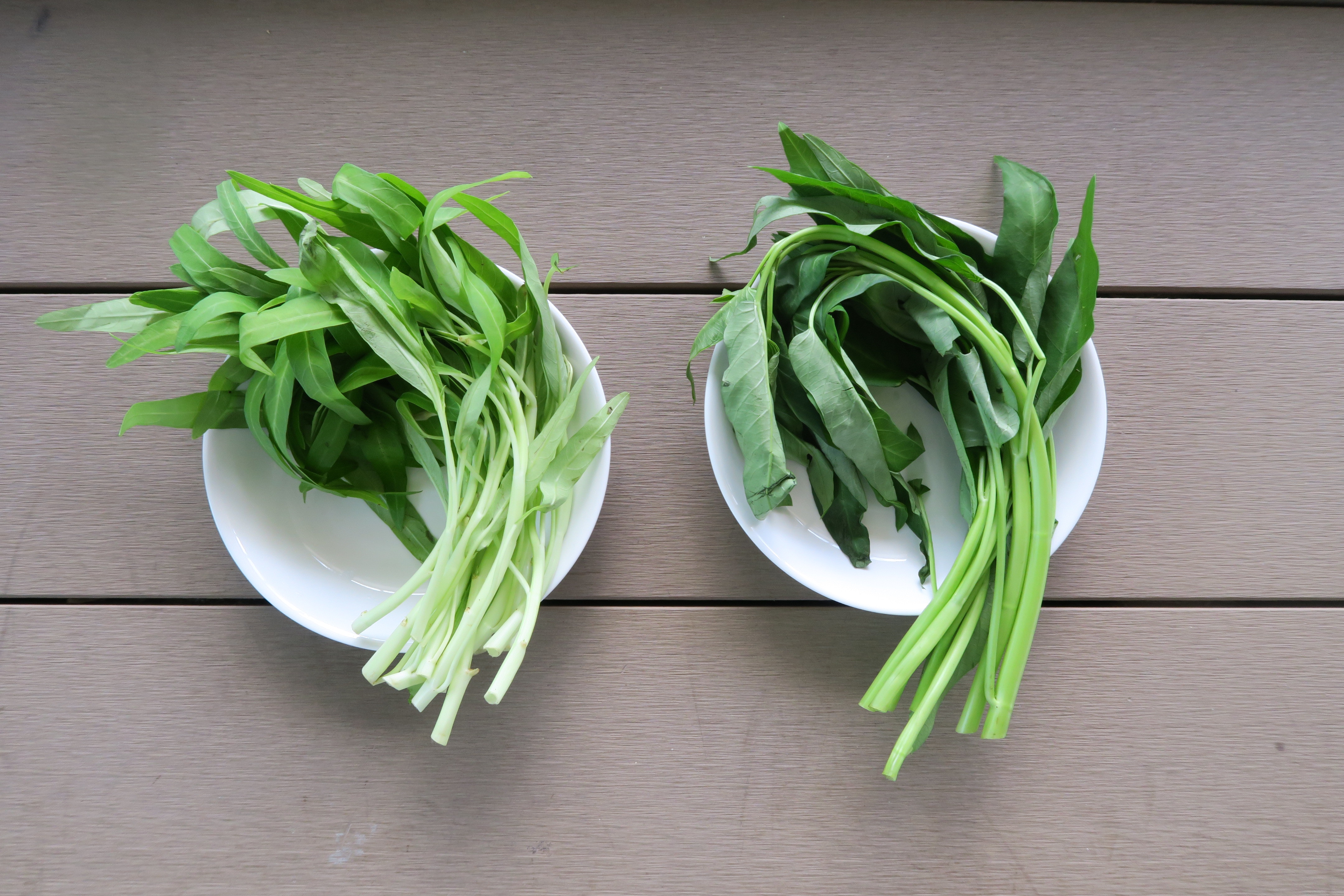 通菜，又名蕹菜，分別有水種通菜（水蕹）及泥種通菜（旱蕹）。