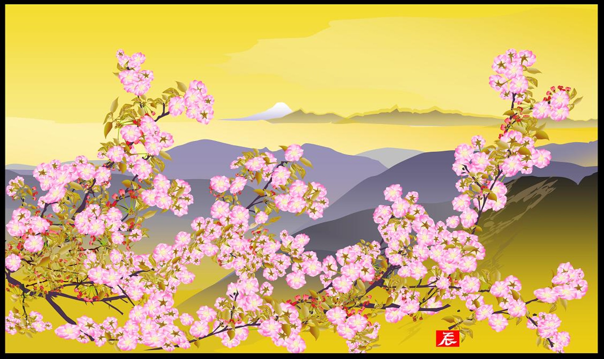 驟眼看完全不會看得出作品是用Excel畫。(圖片來源:pasokonga.com) 驟眼看完全不會看得出作品是用Excel畫。(圖片來源:pasokonga.com)