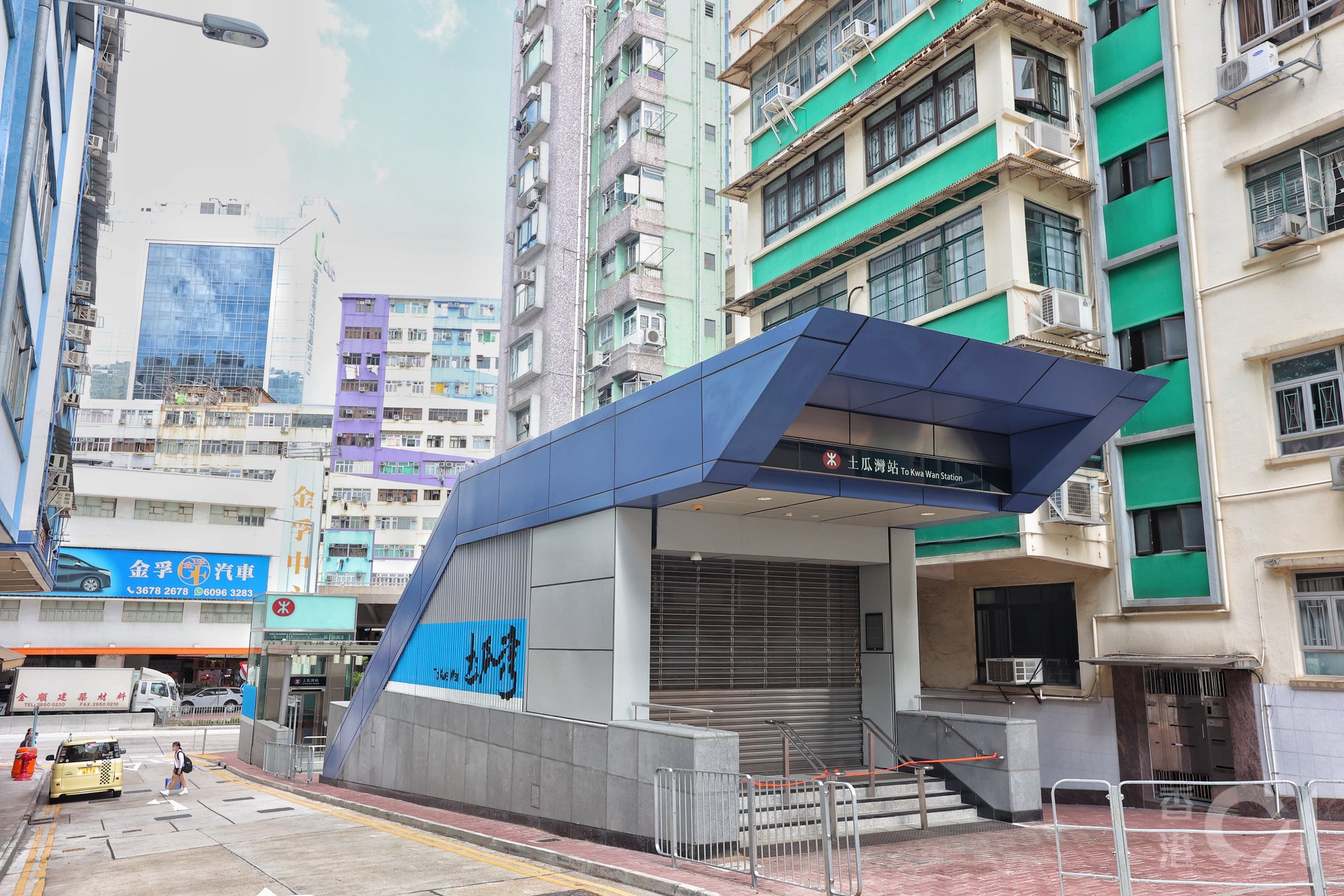 屯馬線6月27日全線通車,新建成的土瓜灣站內部設計曝光。(羅君豪攝) 屯馬線6月27日全線通車,新建成的土瓜灣站內部設計曝光。(羅君豪攝)