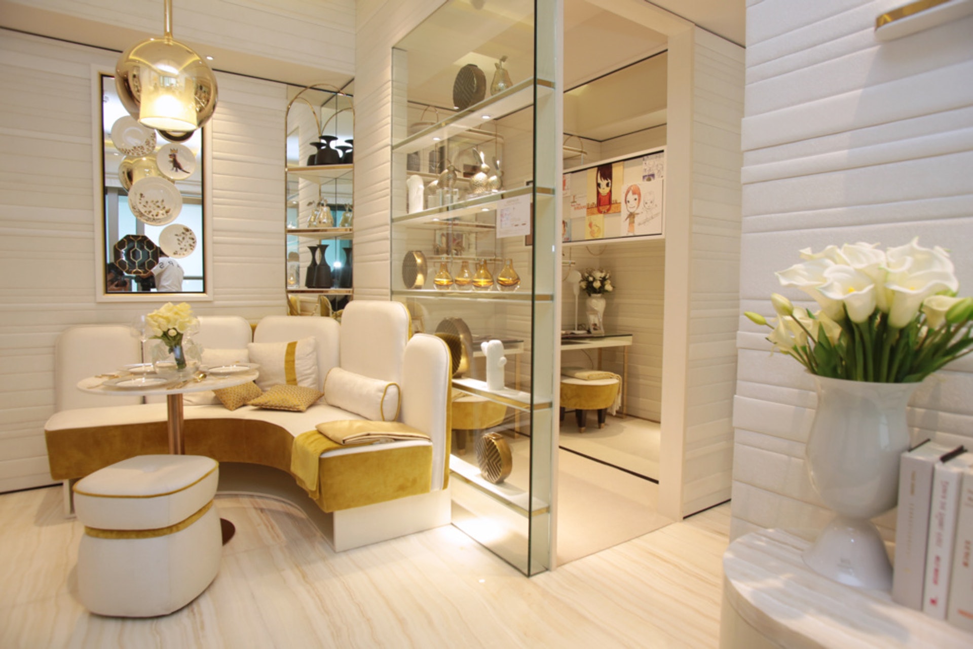 信和2018年公開凱滙示範單位(非今次送出單位)。(資料圖片/李澤彤攝) 信和2018年公開凱滙示範單位(非今次送出單位)。(資料圖片/李澤彤攝)