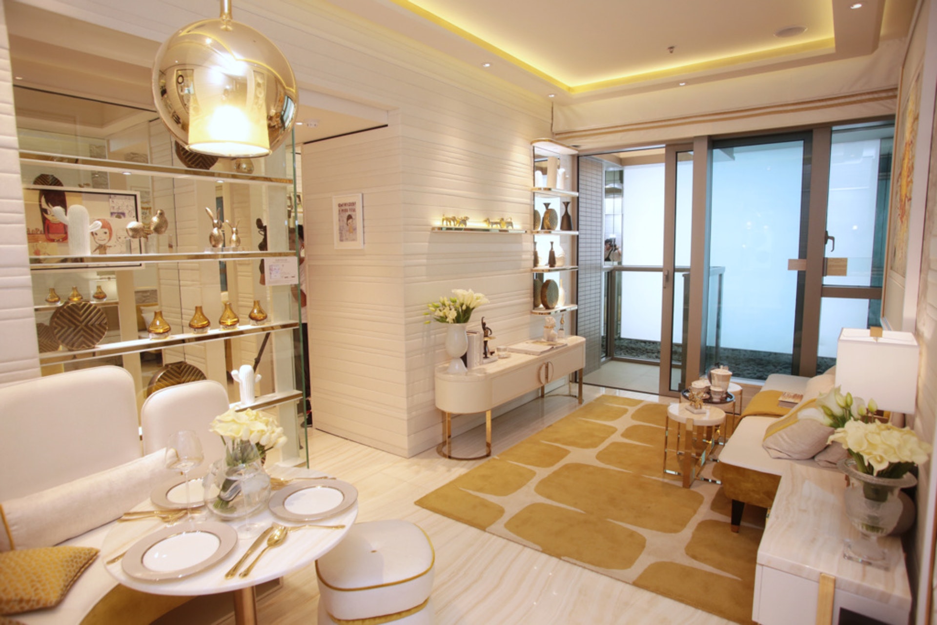 信和2018年公開凱滙示範單位(非今次送出單位)。(資料圖片/李澤彤攝) 信和2018年公開凱滙示範單位(非今次送出單位)。(資料圖片/李澤彤攝)