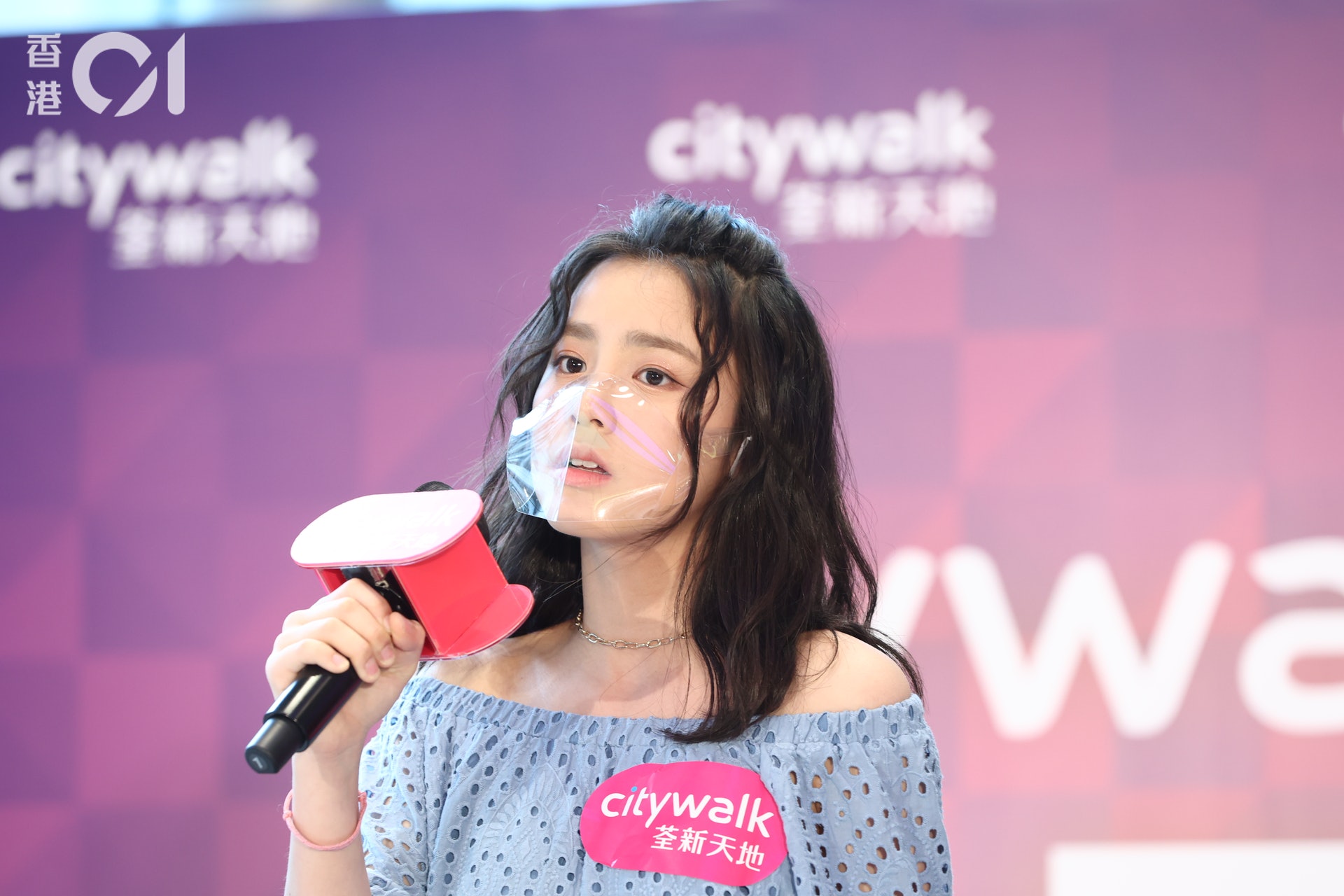 年僅14歲的參賽者姚焯菲(Chantel)人氣同樣強勁。(葉志明攝) 年僅14歲的參賽者姚焯菲(Chantel)人氣同樣強勁。(葉志明攝)