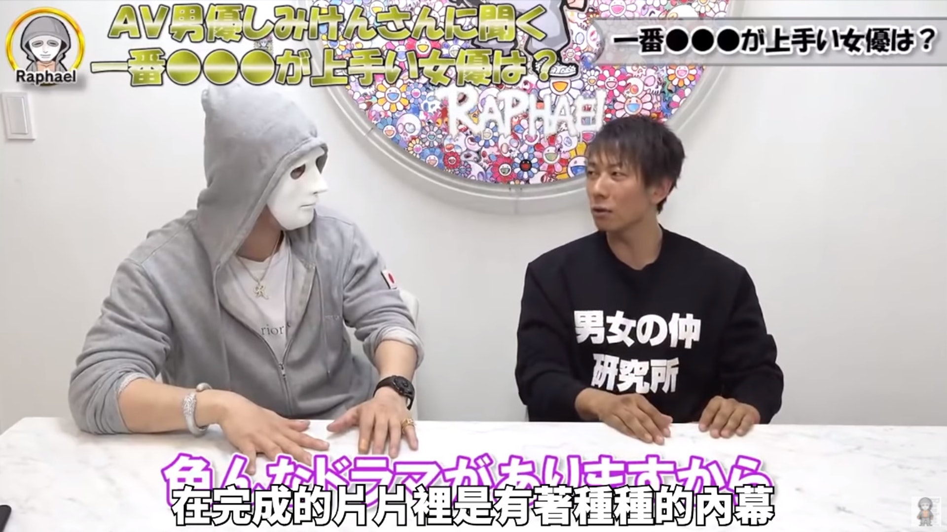 清水健在「日本的拉斐爾中字官方頻道」大爆AV內幕。 清水健在「日本的拉斐爾中字官方頻道」大爆AV內幕。