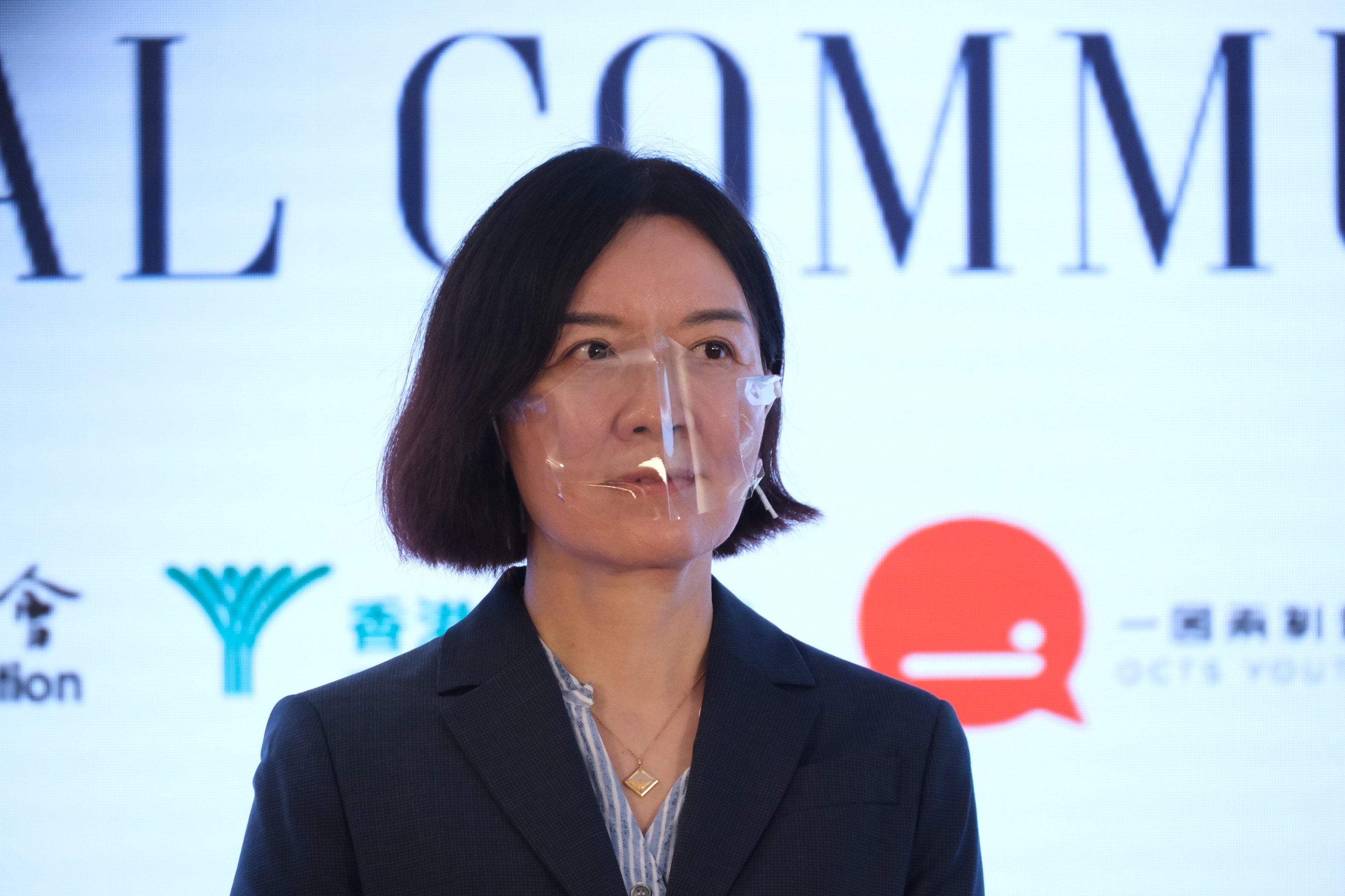 2021年5月31日,再出發大聯盟舉行「新世代國際傳播高端論壇」,聯盟總召集人、全國政協副主席梁振英、財政司司長陳茂波等政商界人士出席。(盧翊銘攝) 2021年5月31日,再出發大聯盟舉行「新世代國際傳播高端論壇」,聯盟總召集人、全國政協副主席梁振英、財政司司長陳茂波等政商界人士出席。(盧翊銘攝)