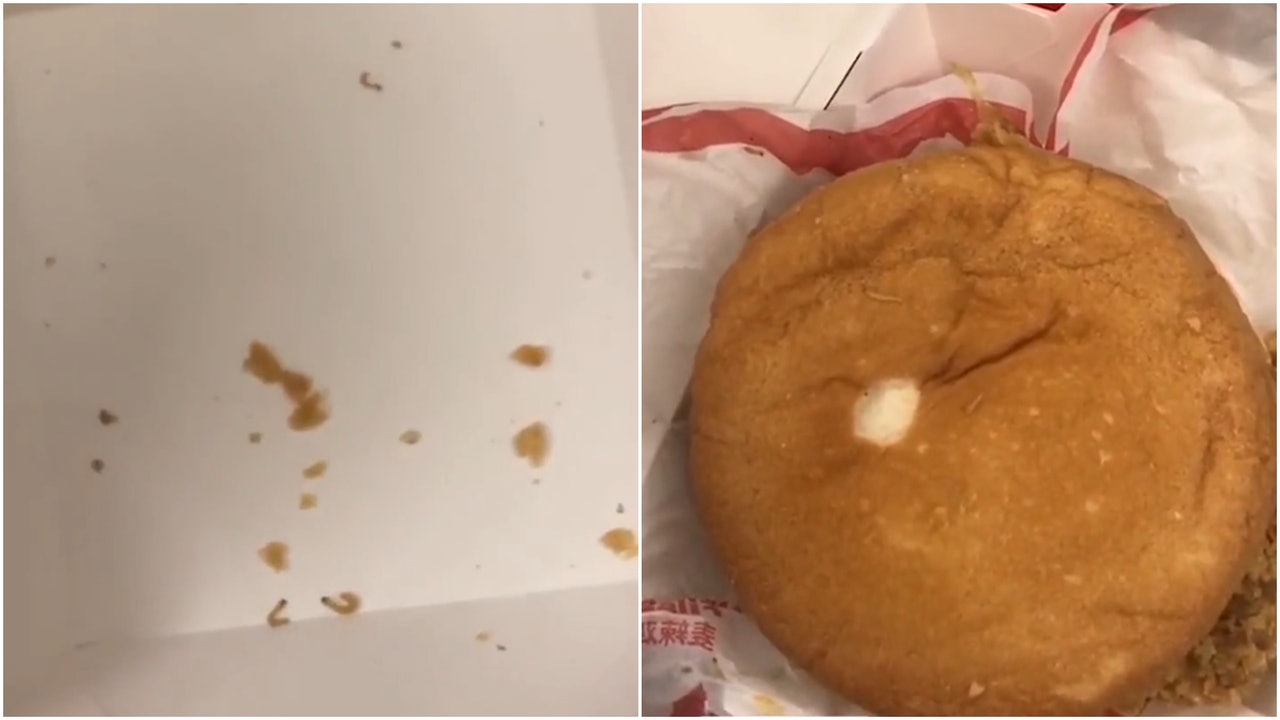 山西女子漢堡中發現大量活蟲 麥當勞:正常情況不會有蟲卵產生 山西女子漢堡中發現大量活蟲 麥當勞:正常情況不會有蟲卵產生