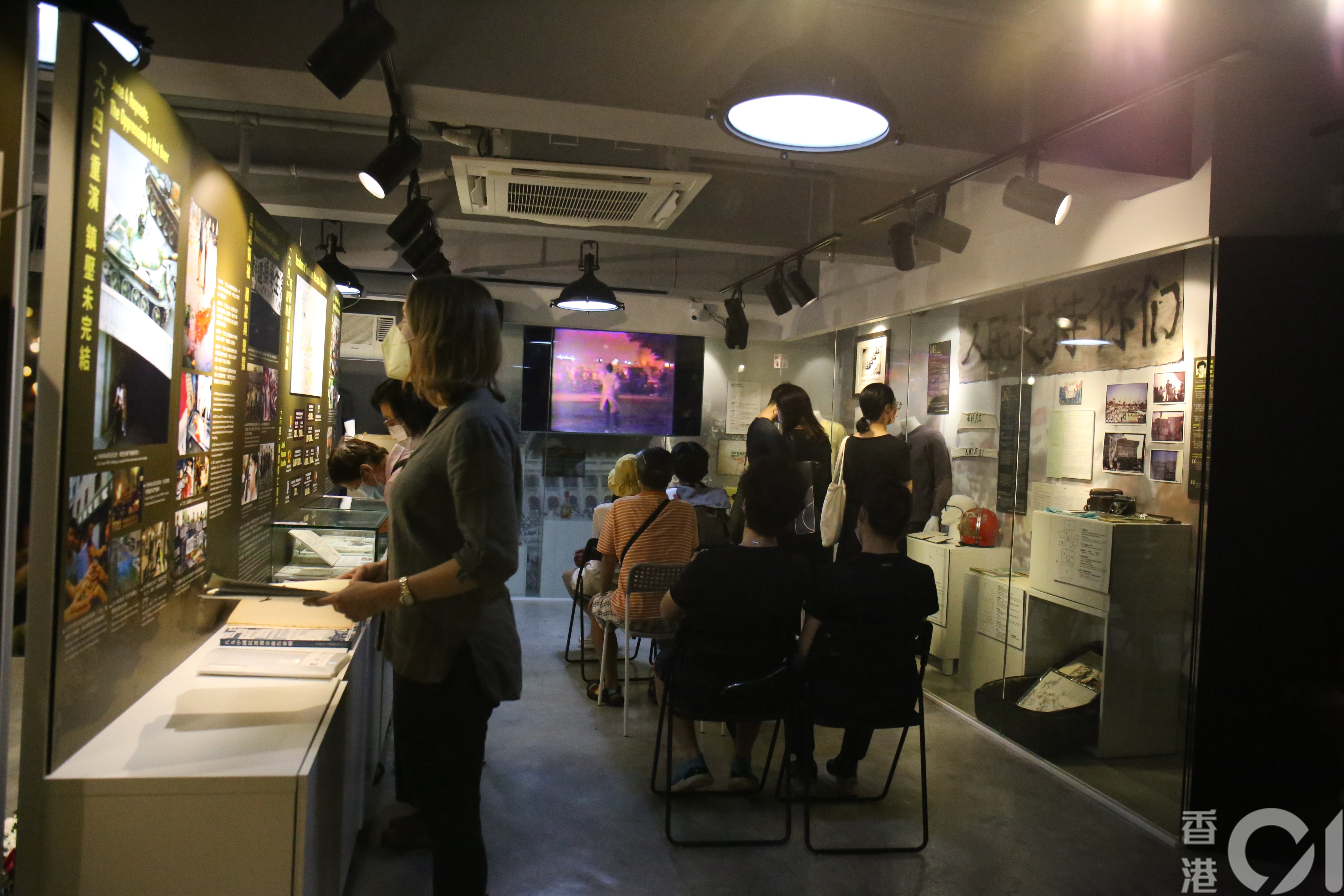 六四紀念館重開三日遭食環署「查牌」 稱未領公眾娛樂場所牌照