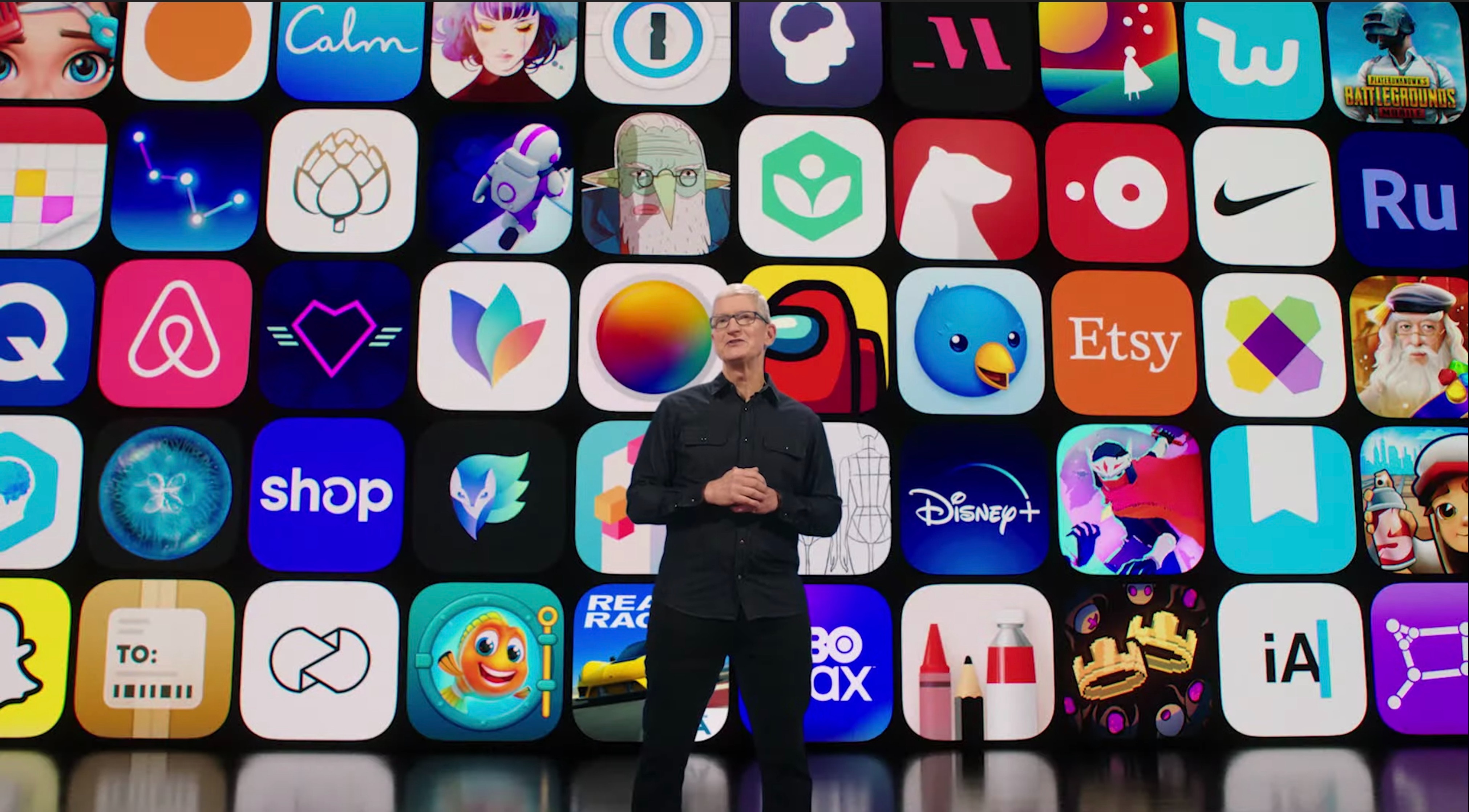 今次WWDC2021以軟件更新為主，並沒有任何新更件公布。（Apple）