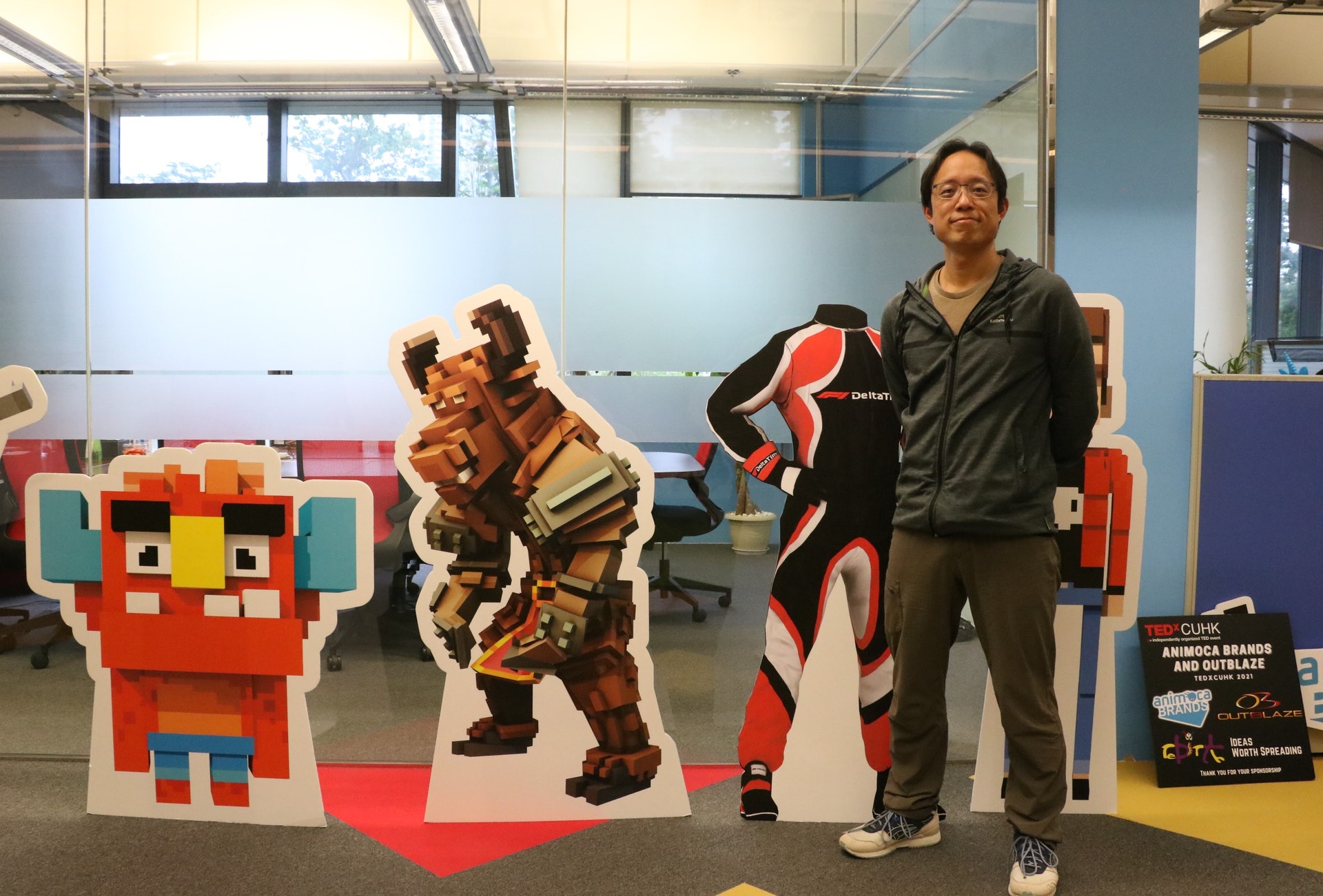 Animoca Brands創辦人蕭逸(Yat Siu)預期,區塊鏈遊戲未來將成為電子遊戲其中一個主流,傳統遊戲商屆時將會因為市場需求而被迫跟隨。(伍振中攝) Animoca Brands創辦人蕭逸(Yat Siu)預期,區塊鏈遊戲未來將成為電子遊戲其中一個主流,傳統遊戲商屆時將會因為市場需求而被迫跟隨。(伍振中攝)