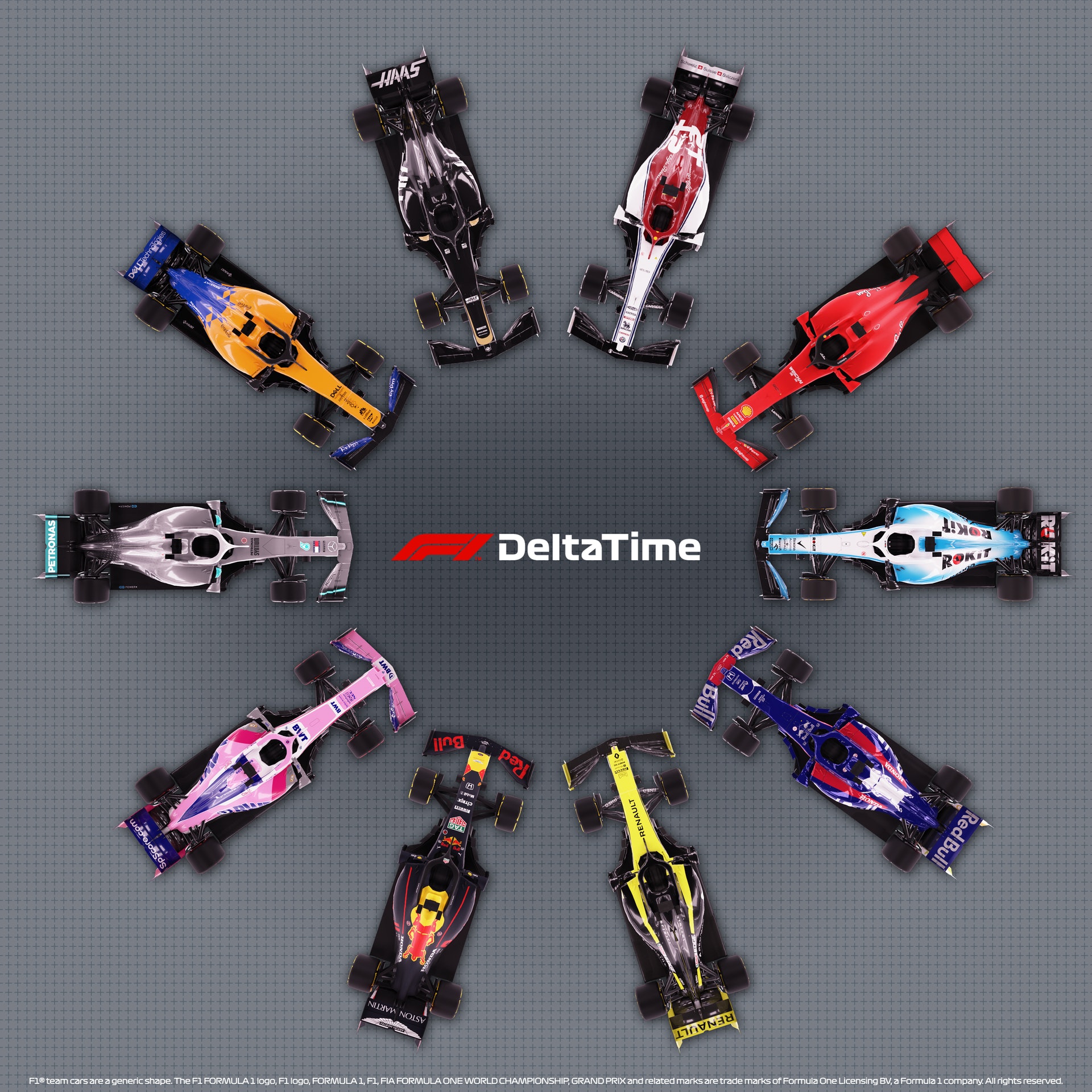 F1 Delta Time的遊戲資產，全部可透過NFT進行買賣。（Animoca Brands提供）
