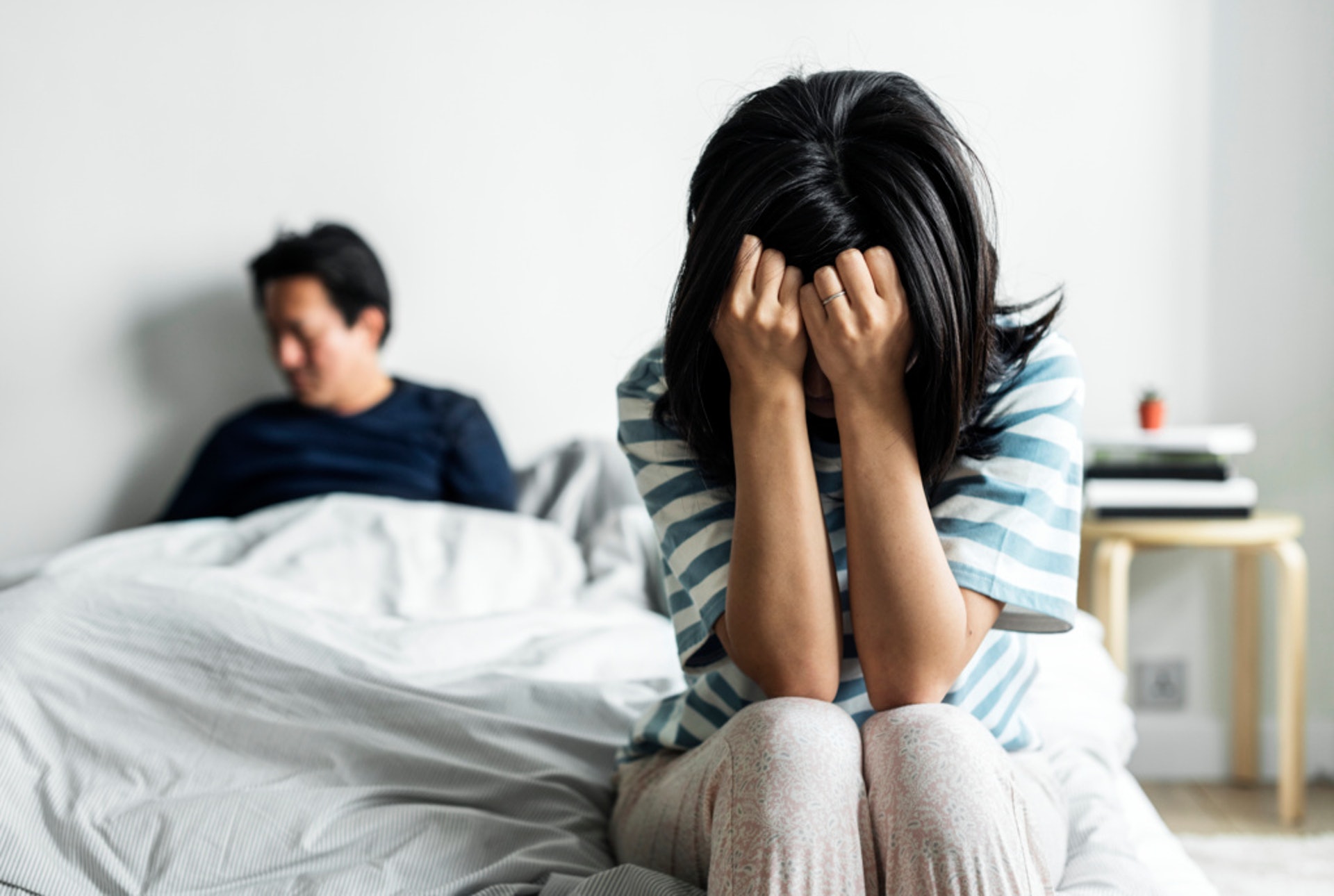 人妻為了救丈夫才同意「假離婚」,後來得悉「捐贈者」是丈夫的小三。(示意圖/Getty Images) 人妻為了救丈夫才同意「假離婚」,後來得悉「捐贈者」是丈夫的小三。(示意圖/Getty Images)