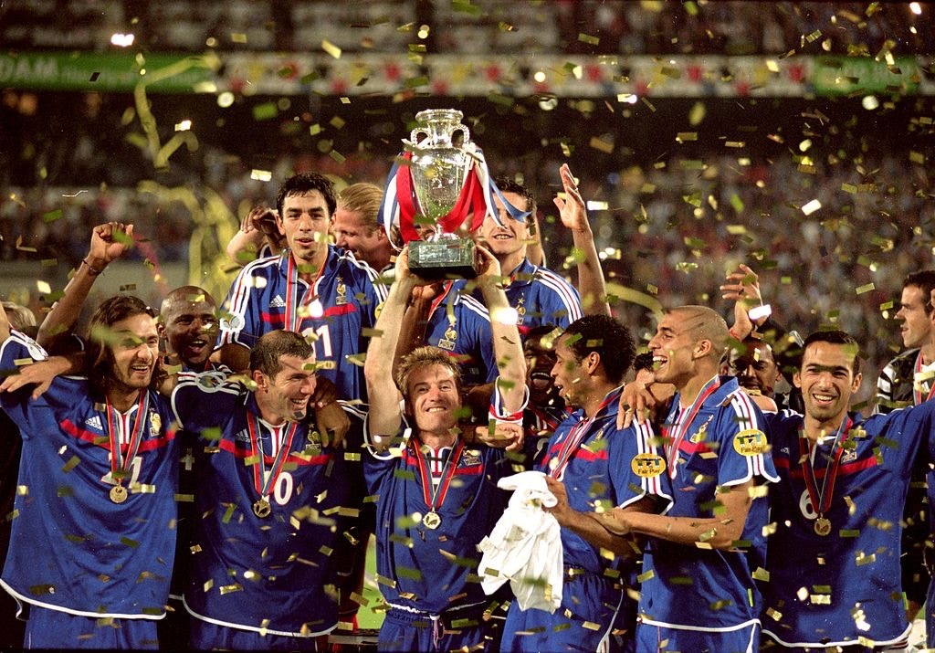 2000歐國盃冠軍：法國（22人名單）–27.95歲（Getty Images）