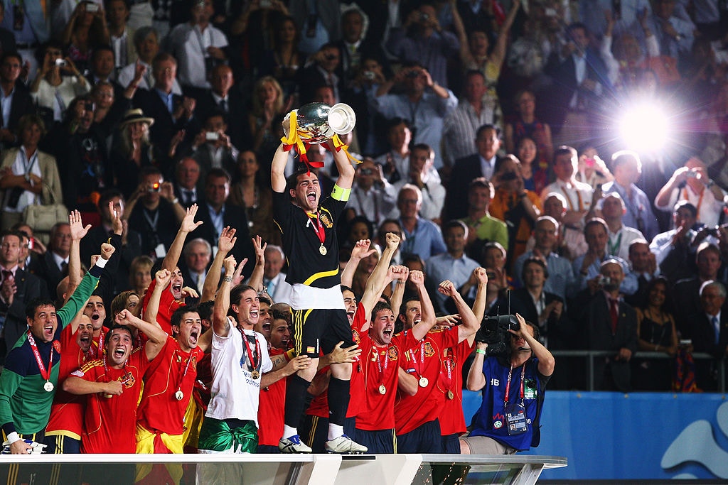 2008歐國盃冠軍：西班牙（23人名單）–26歲（Getty Images）