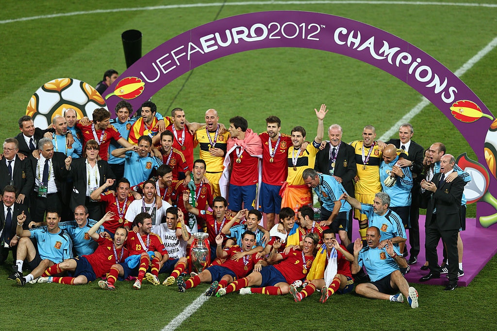2012歐國盃冠軍：西班牙（23人名單）–26.74歲（Getty Images）