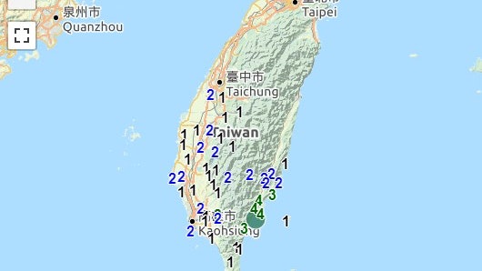 台東5.3級地震 人在睡夢中被搖醒物品掉落 未有災情傳出 台東5.3級地震 人在睡夢中被搖醒物品掉落 未有災情傳出