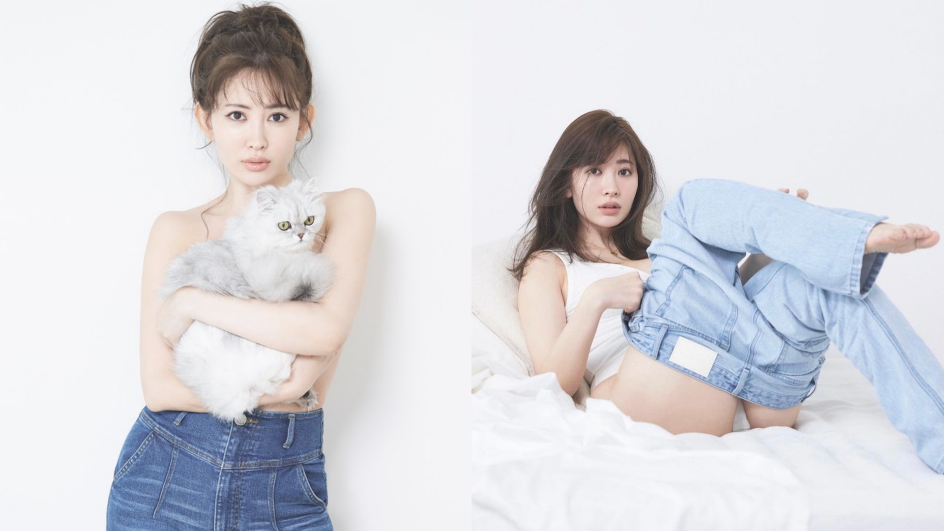 小嶋陽菜搣甩清純乖乖女形象 半裸上陣露美背為自家品牌做生招牌 小嶋陽菜搣甩清純乖乖女形象 半裸上陣露美背為自家品牌做生招牌