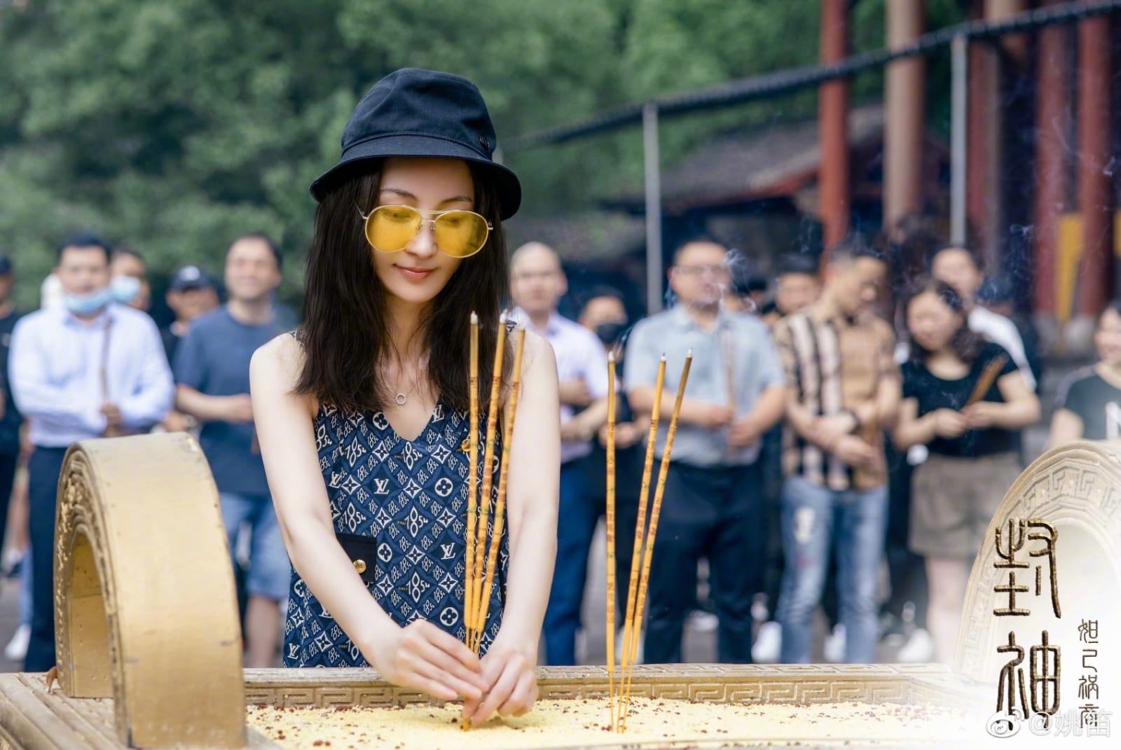 姚笛宣布復出拍攝《妲己禍商》，飾演一代妖姬妲己。（姚笛微博）