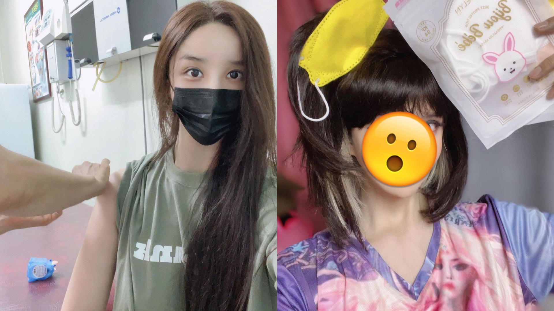 河莉秀 變性藝人河莉秀接種阿斯利康疫苗「新樣」成網民焦點：好似公仔