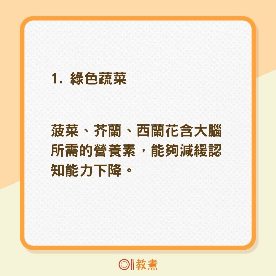 5種有益大腦食物（01製圖）