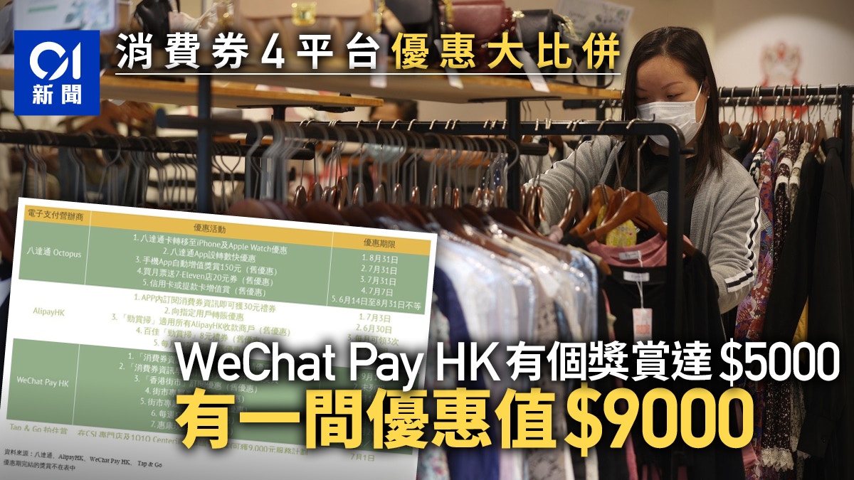 ä¼˜äº«èµ„è®¯ æ¶ˆè´¹åˆ¸ ä¸€æ–‡ç‡æ¸…4å¹³å°ä¼˜æƒ alipayhkæŽ¨30å…ƒå¥–èµæœ‰ä¸ªå¯èµš 5000