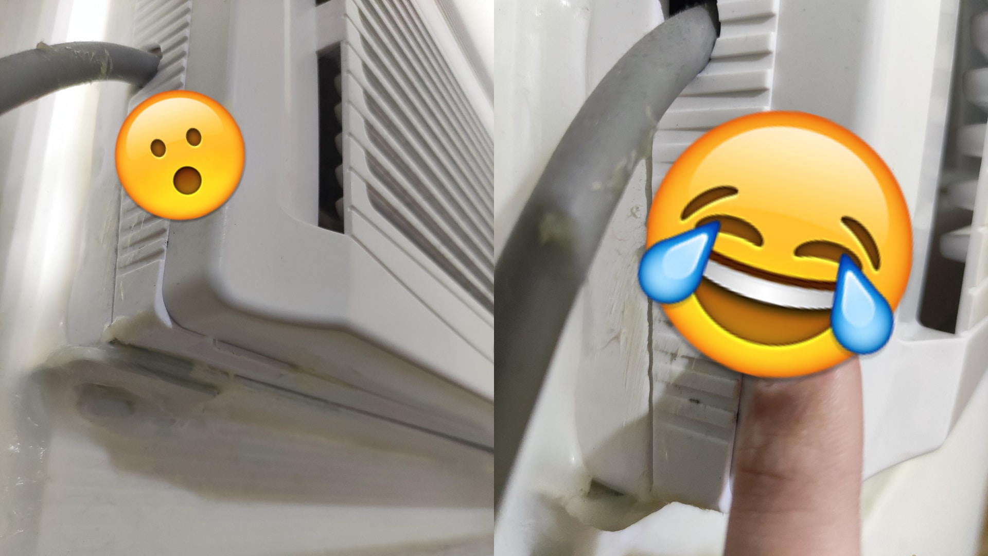 冷氣機唔凍！台女拆濾網被一個畫面嚇傻　網民恥笑：是嘉明的味道