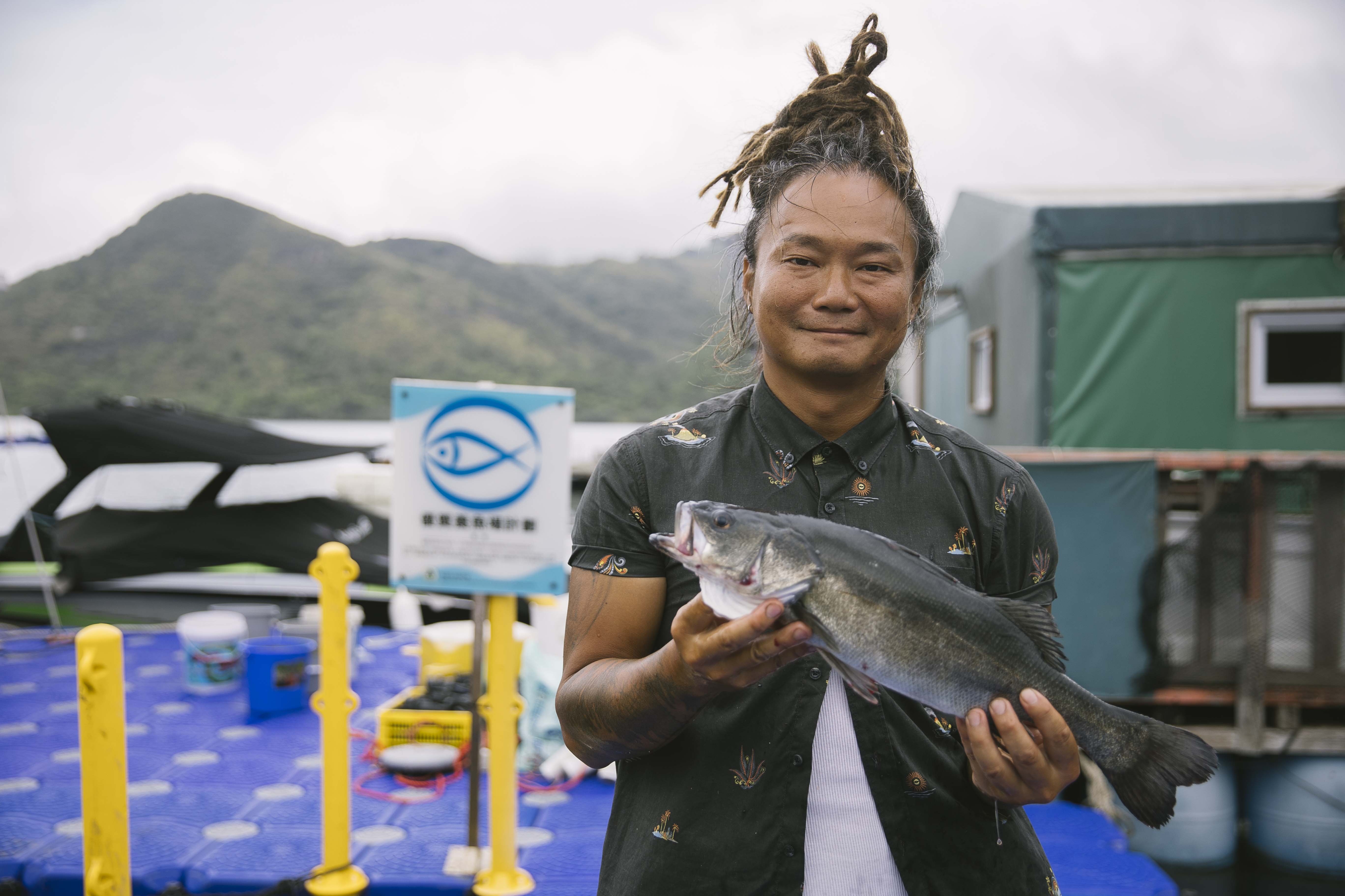 慒仔魚、石䱽、鱸魚等是Alex魚場的皇牌產品。